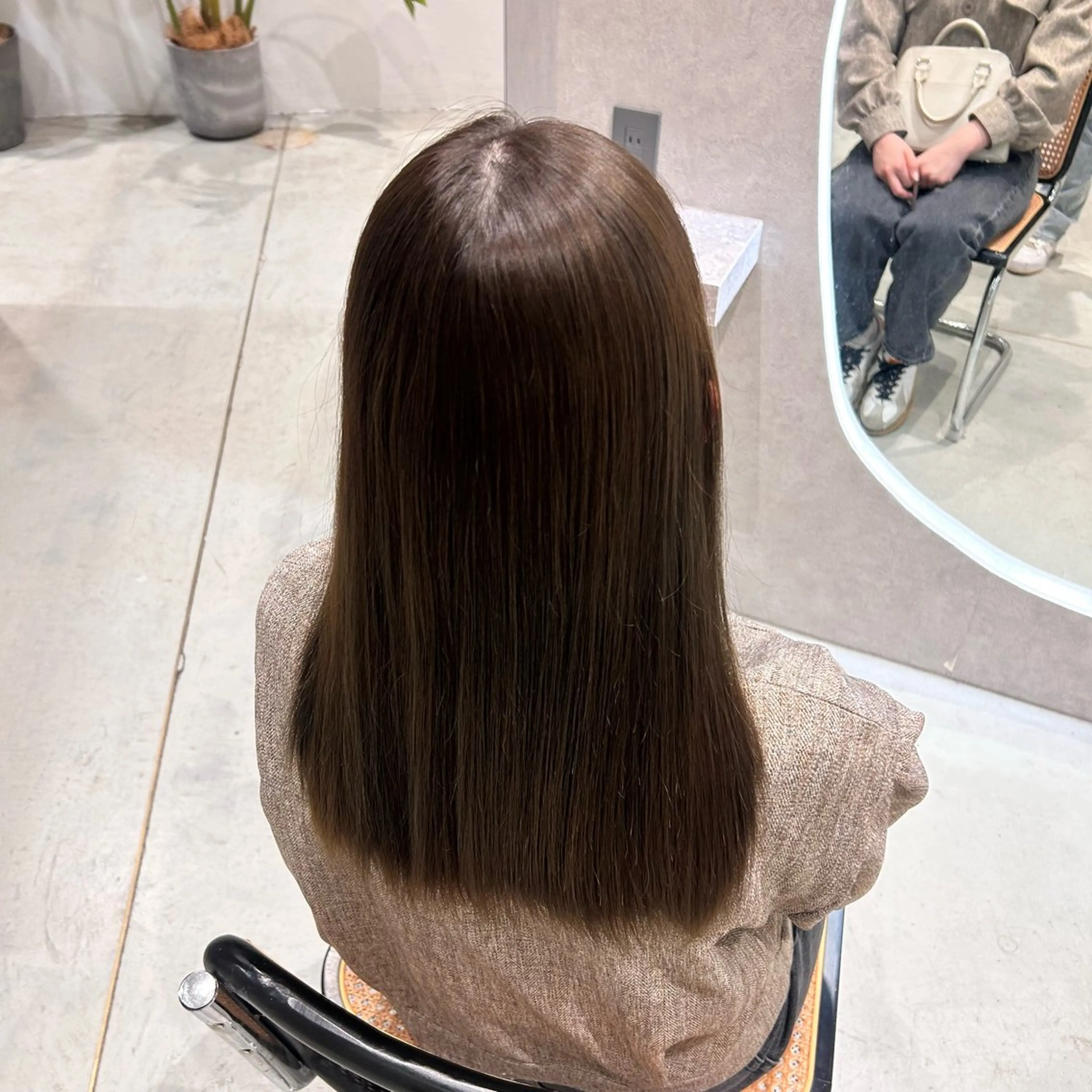 カラー ヘアカラー トリートメント 馬場 美咲のヘアスタイル