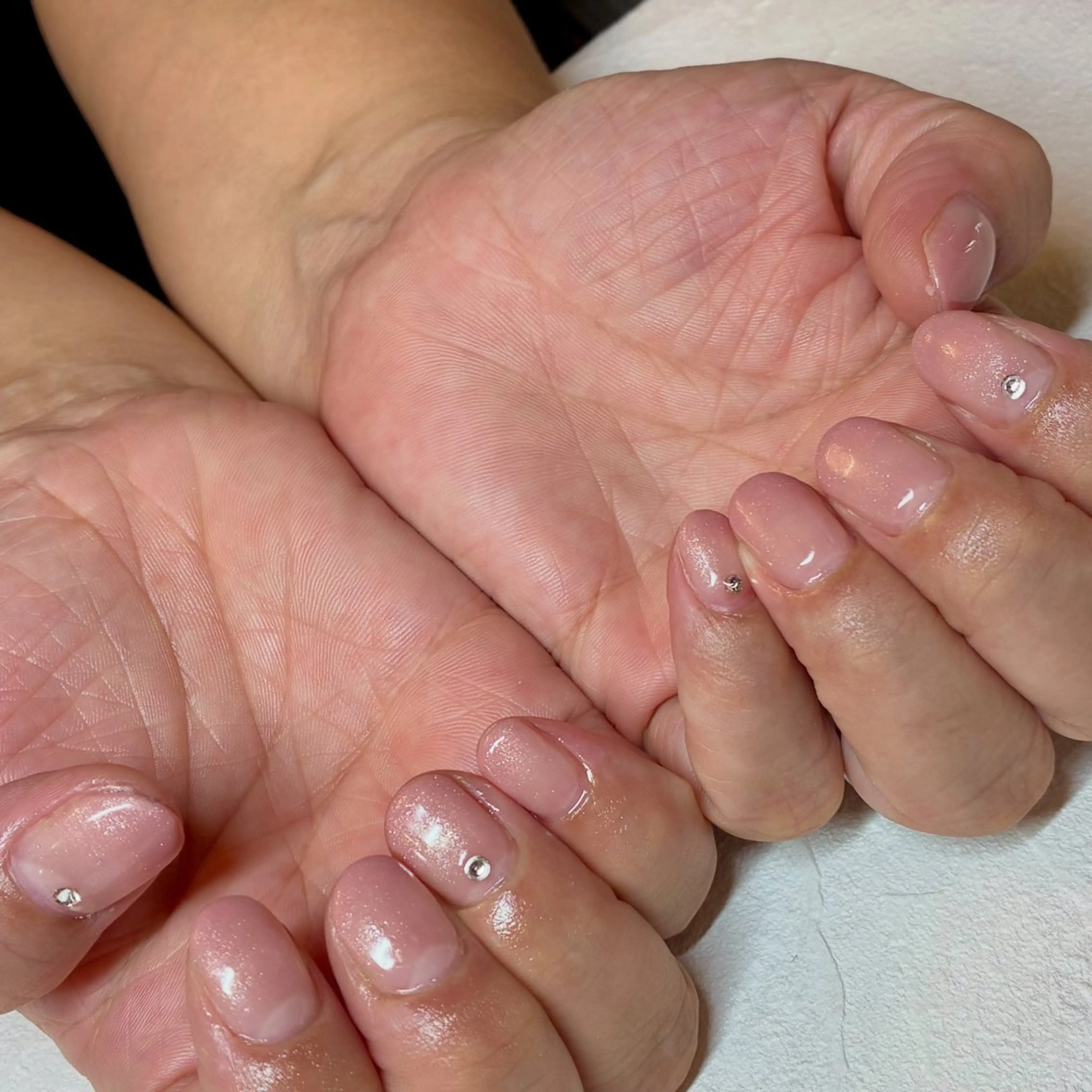 ネイル ストーンネイル ハンドネイル ジェヌインネイル 間宮のネイルデザイン