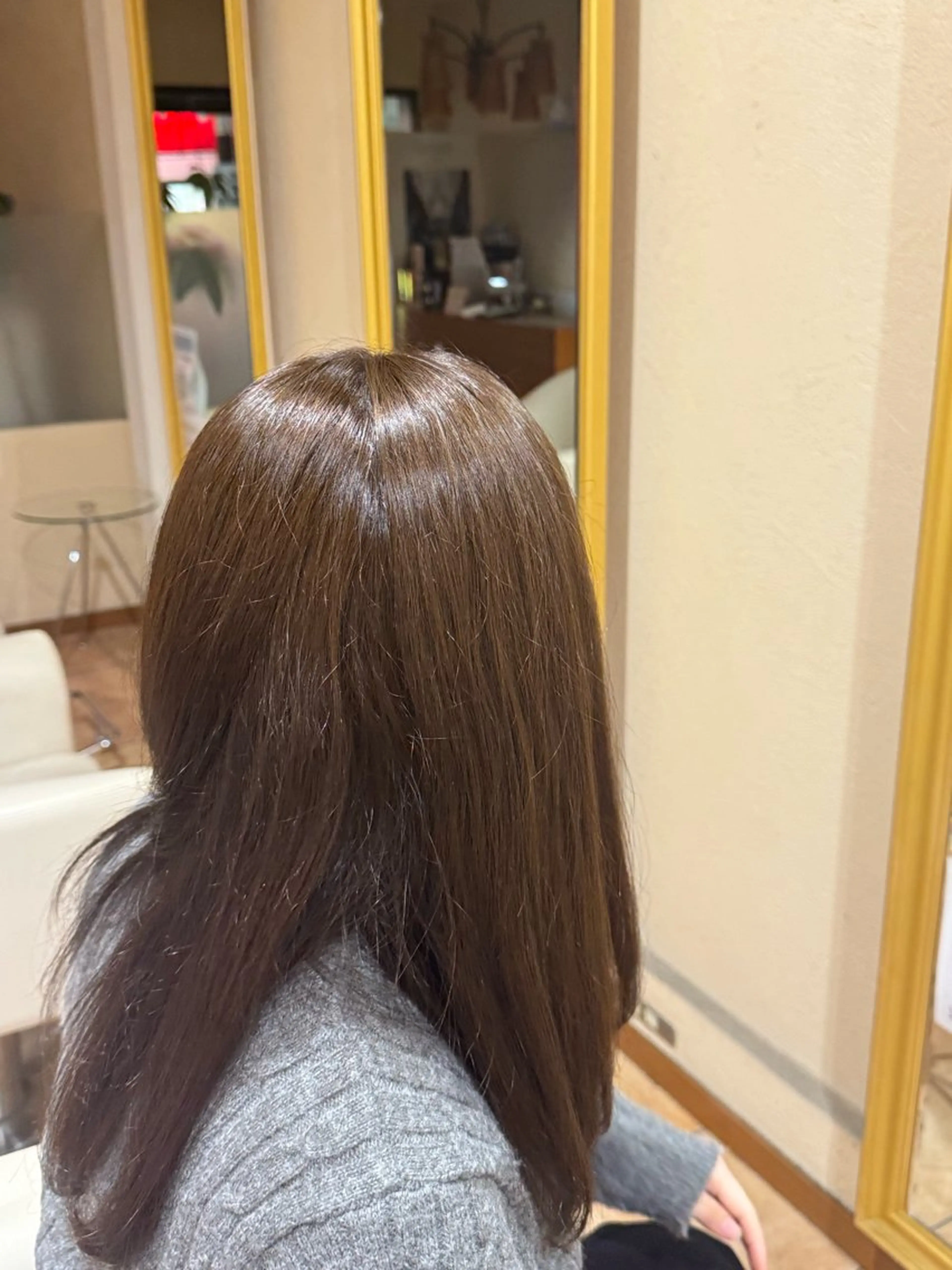 カラー さとう りほのヘアスタイル