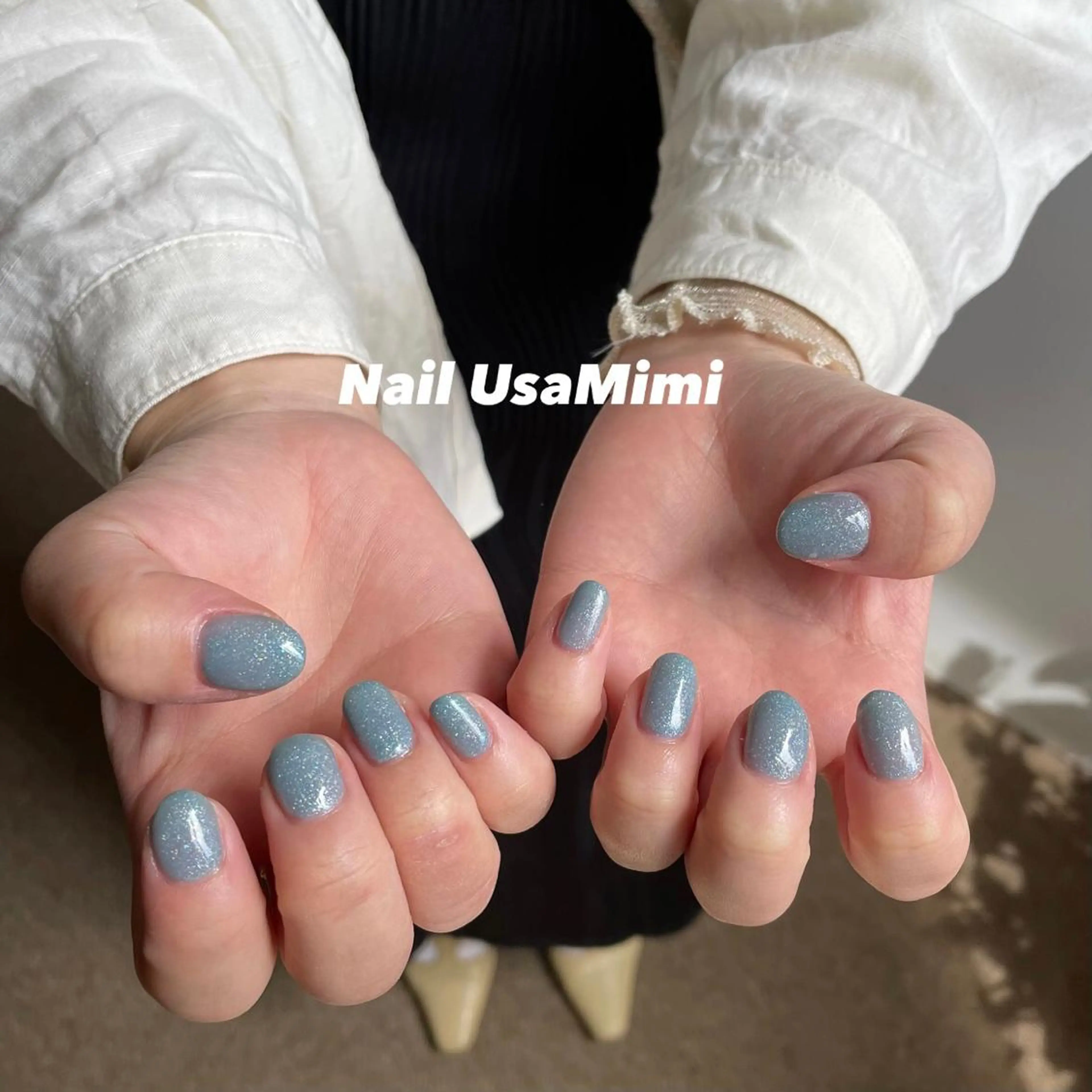 ネイル ワンカラーネイル 本町ネイルNail UsaMimiのネイルデザイン