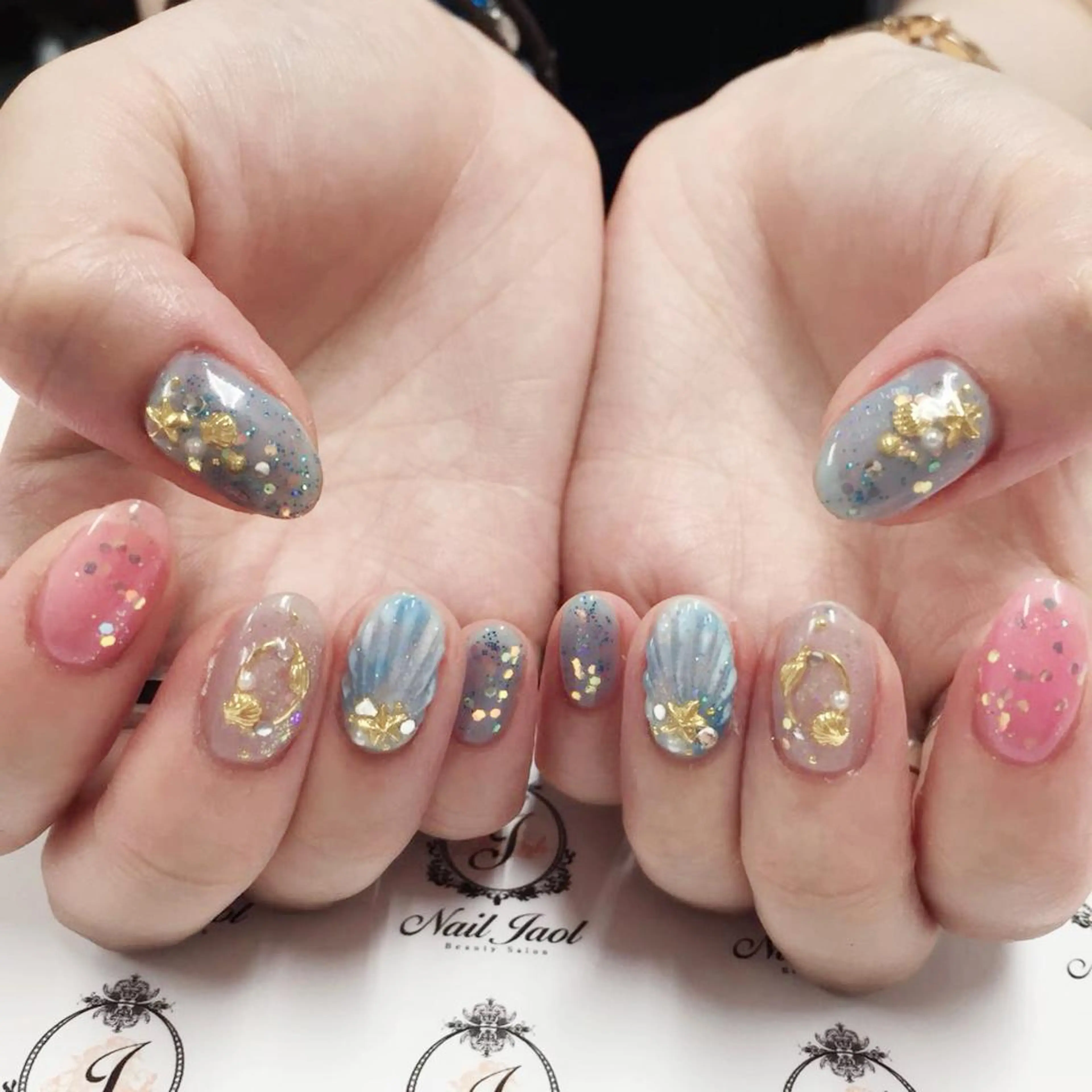 ミディアム nail jaol池袋店所属・ネイルJaol 池袋のネイルデザイン