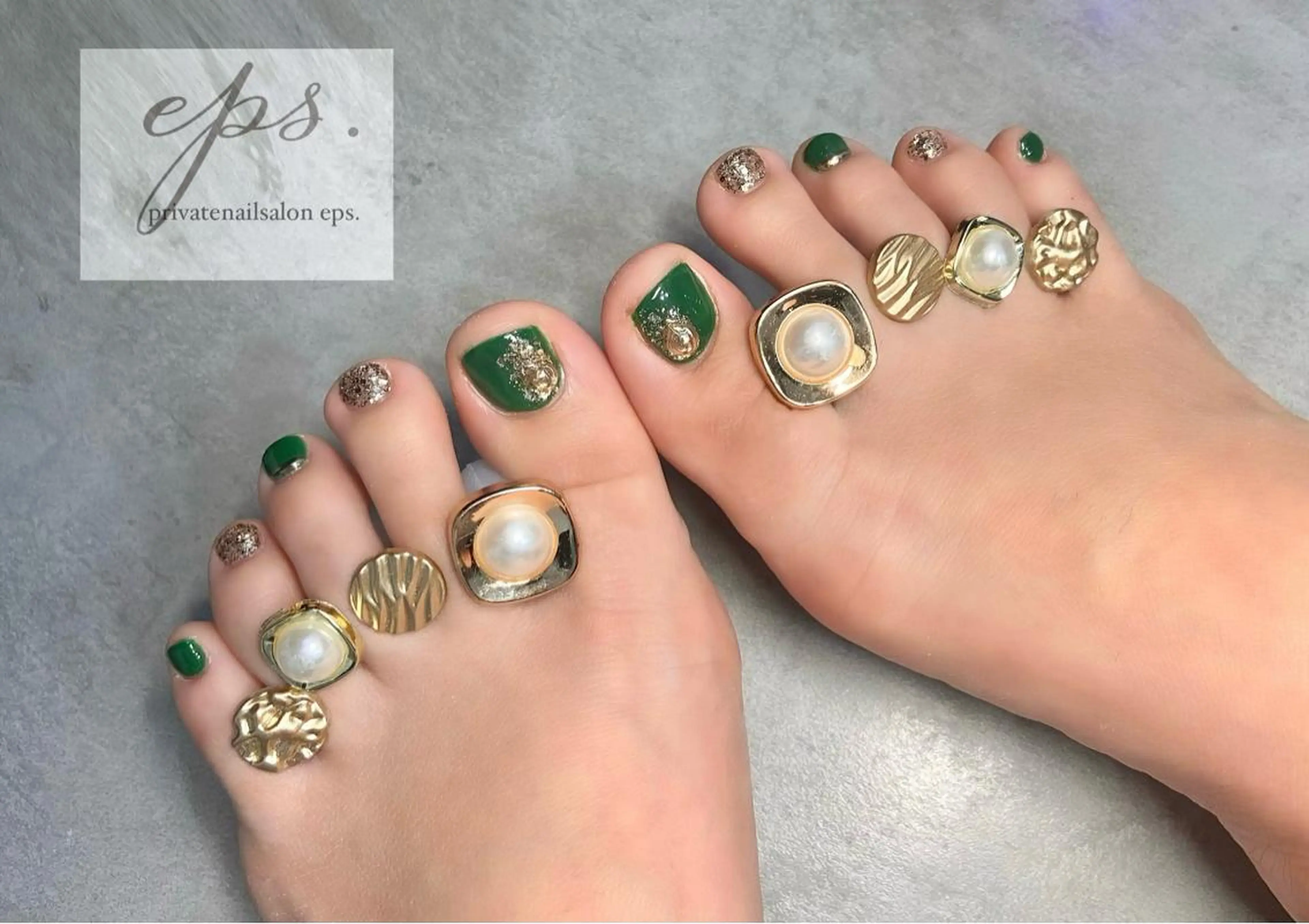 ネイル フットネイル privatenailsalon eps.所属・eps. akiraのネイルデザイン