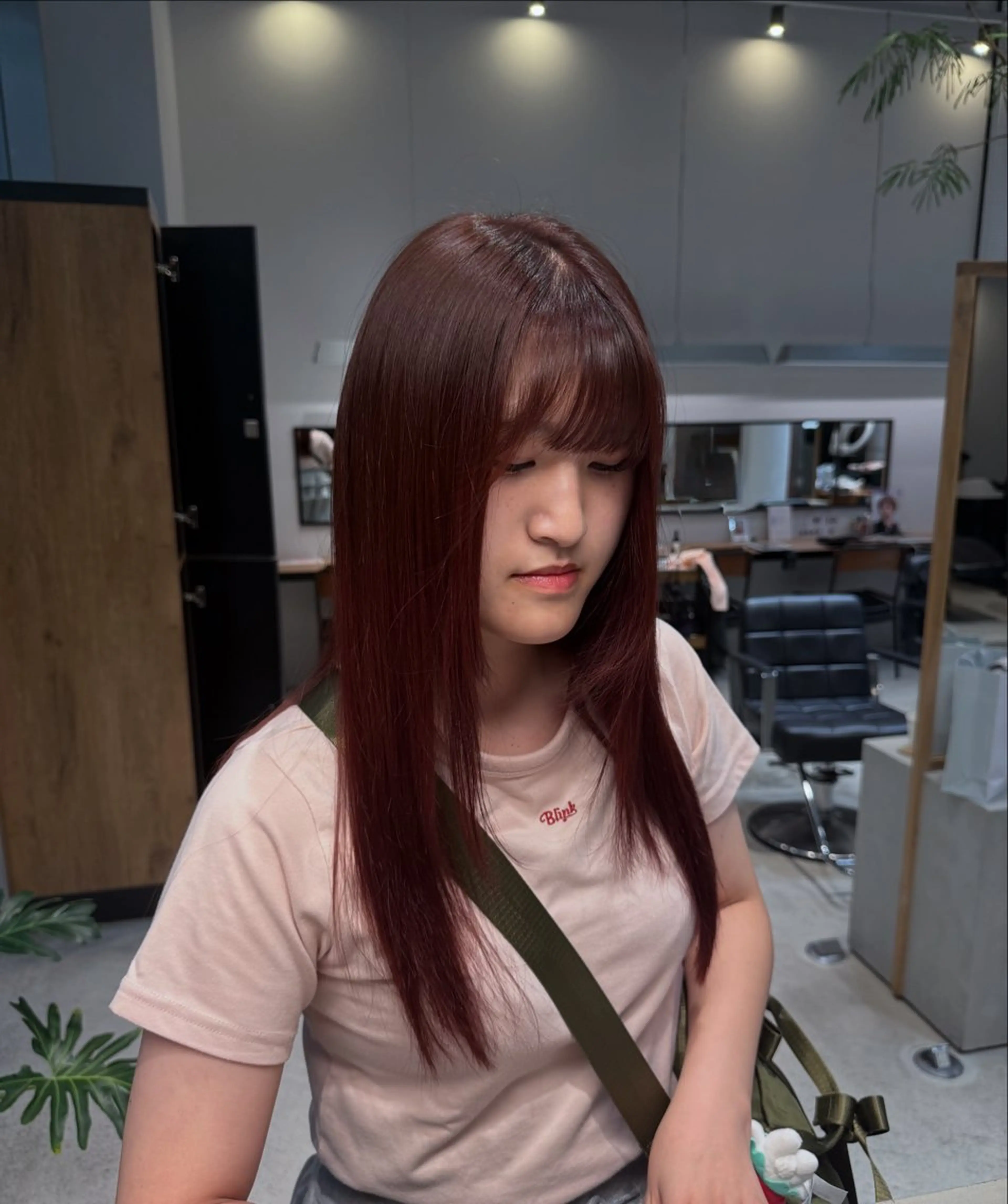 カラー 水谷 星羅のヘアスタイル