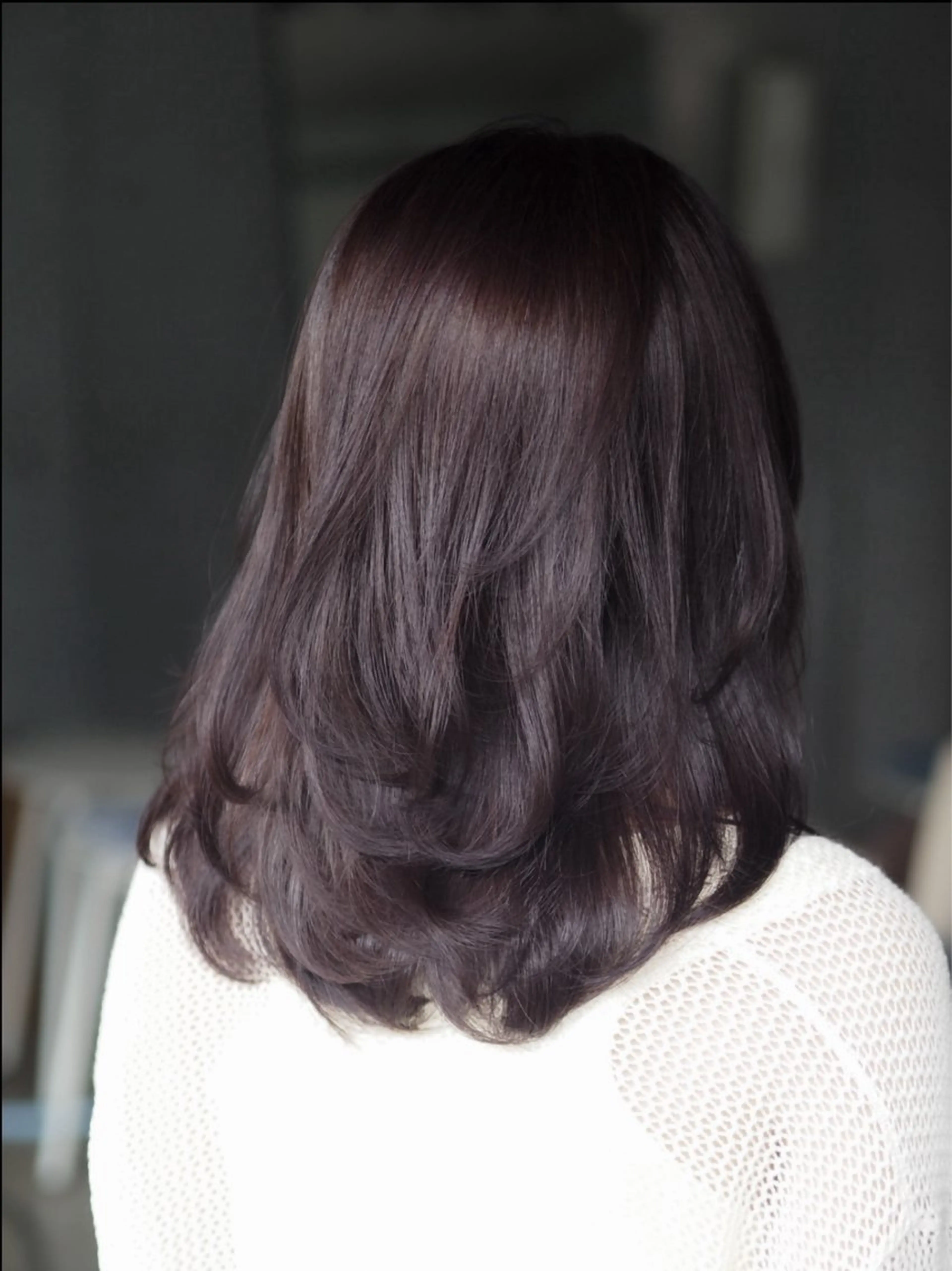 カラー ラベンダーカラー ウルフとデザイン カラーの神のヘアスタイル