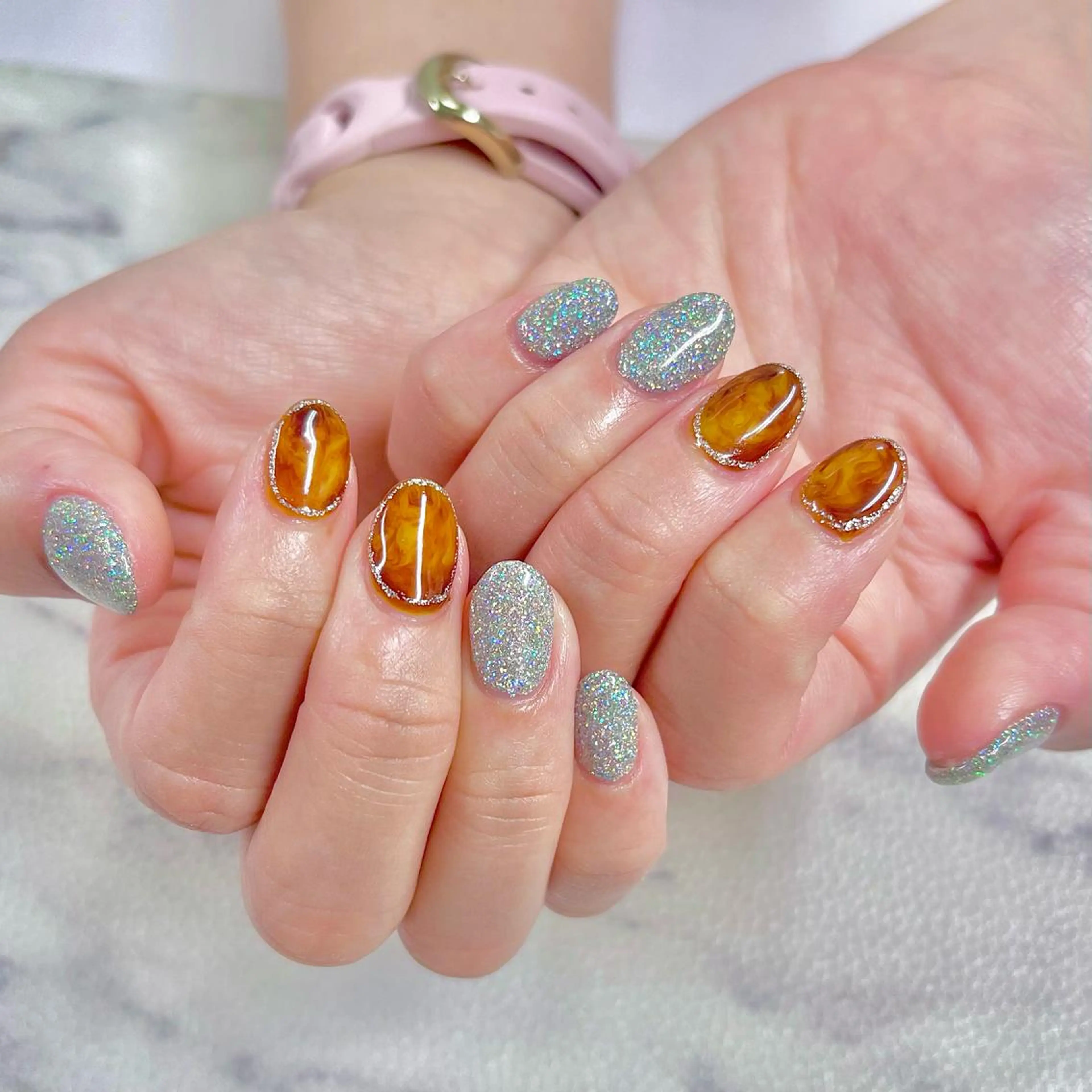 ネイル 🤎🧸 Aya 🧸🤎のネイルデザイン