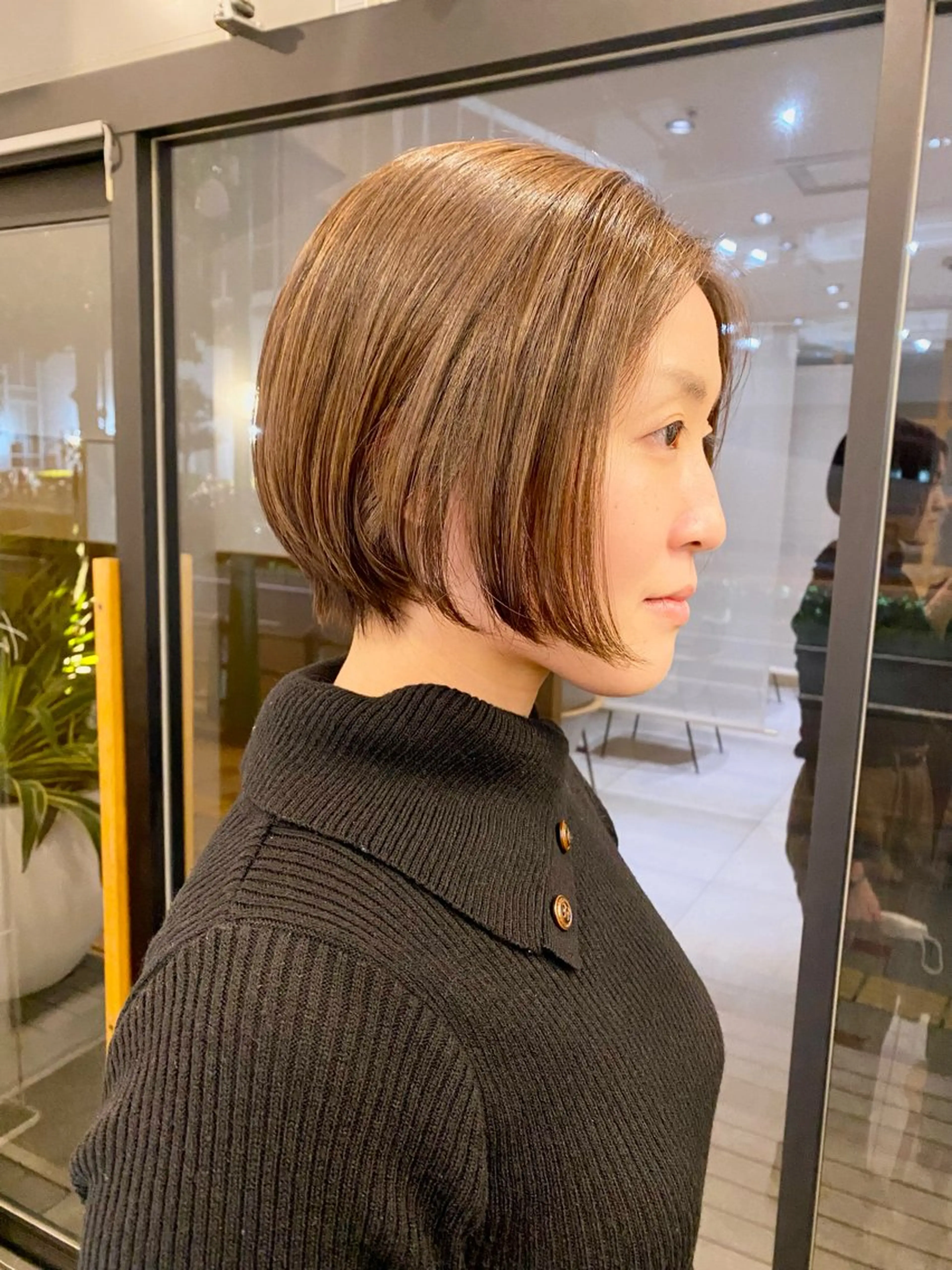 ショート カラー 艶髪🌟髪質改善✨ Zinaヤマダ チサのヘアスタイル