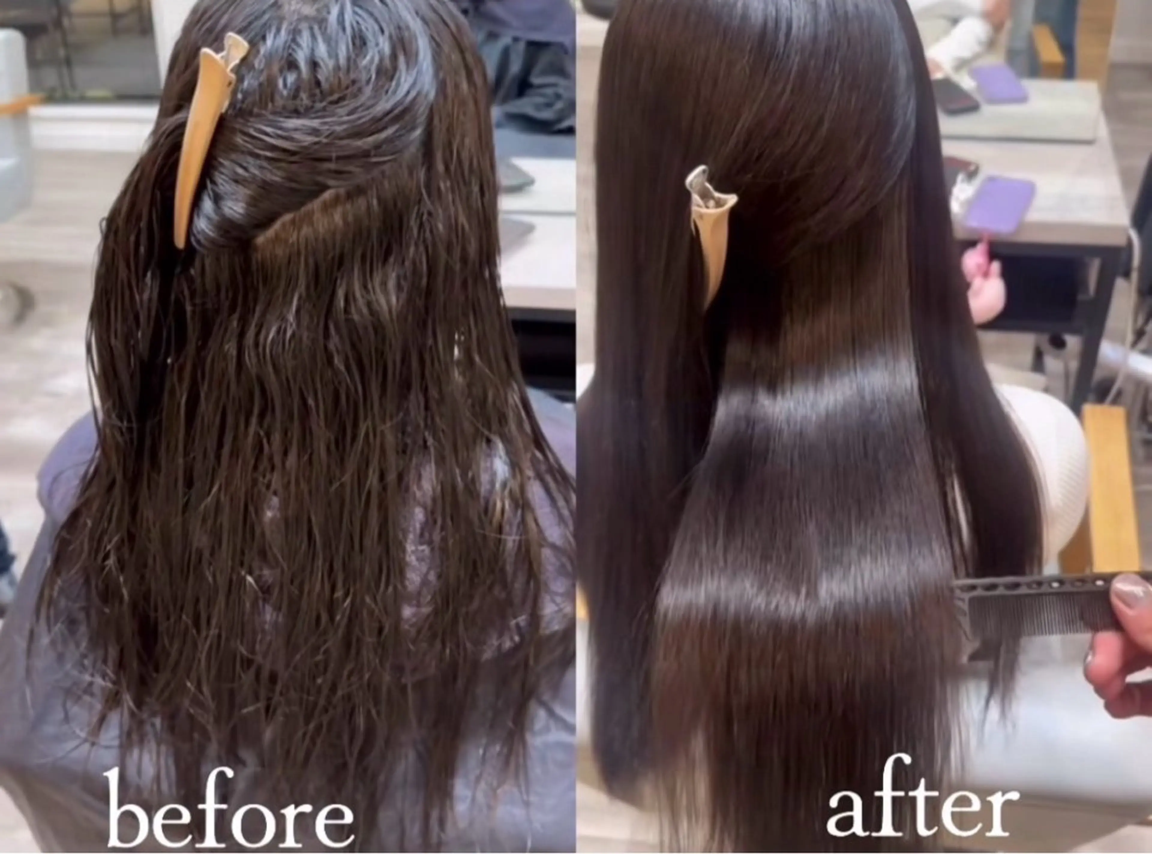 ロング amber  池袋所属・大木 唯月のヘアスタイル