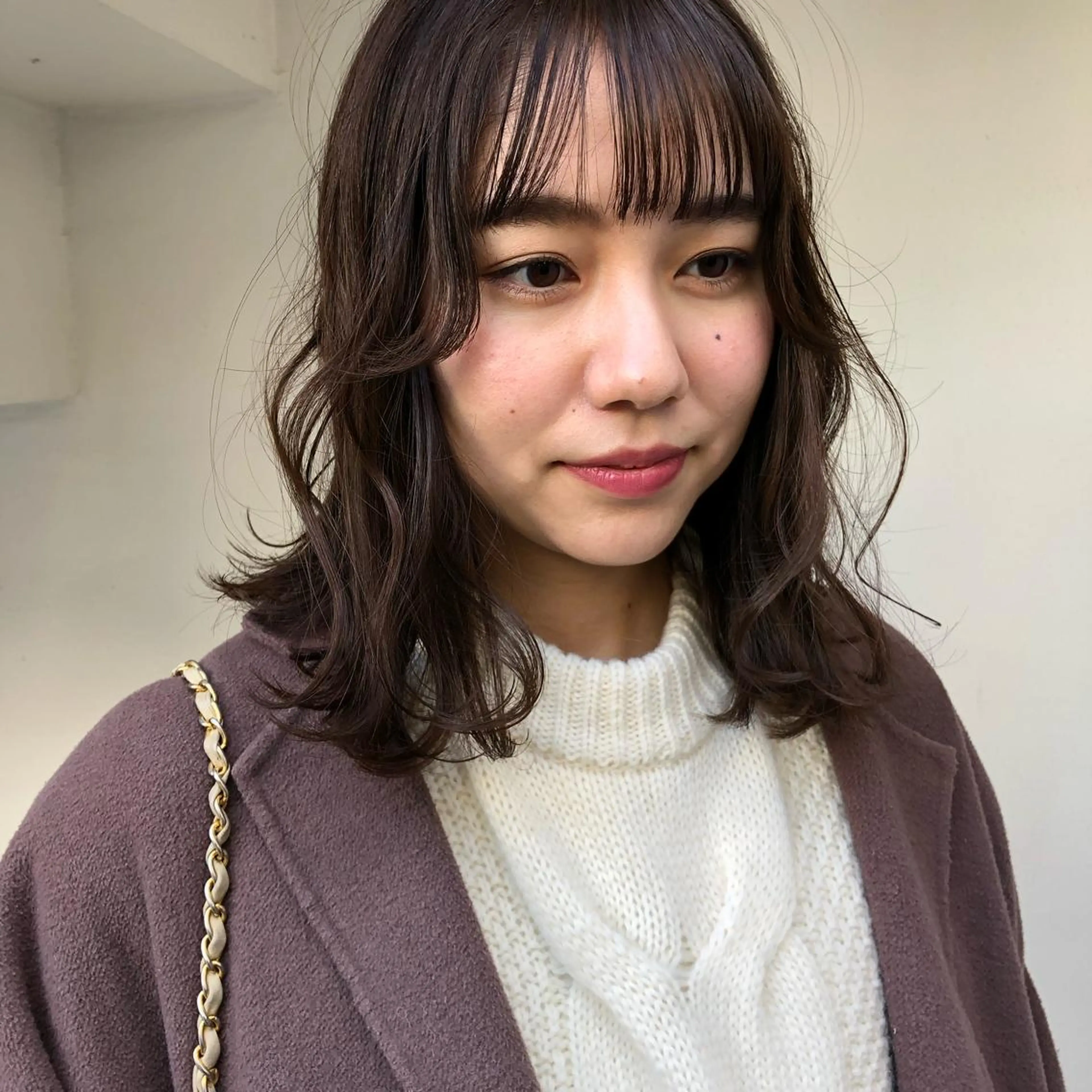 ミディアム カラー BRUNTJET所属・MAEDA MADOKAのヘアスタイル