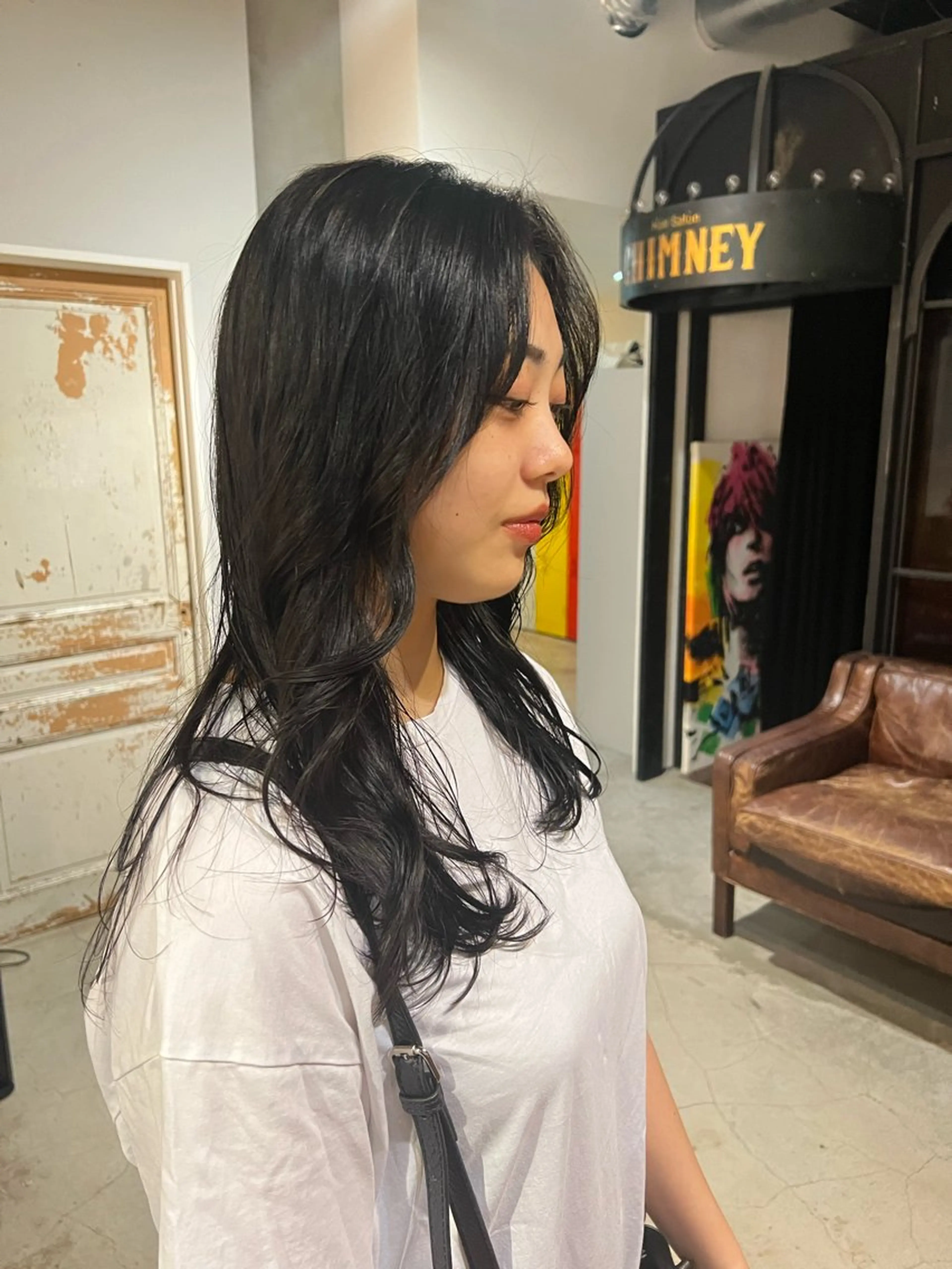 ロング パーマ マスダ ミウのヘアスタイル