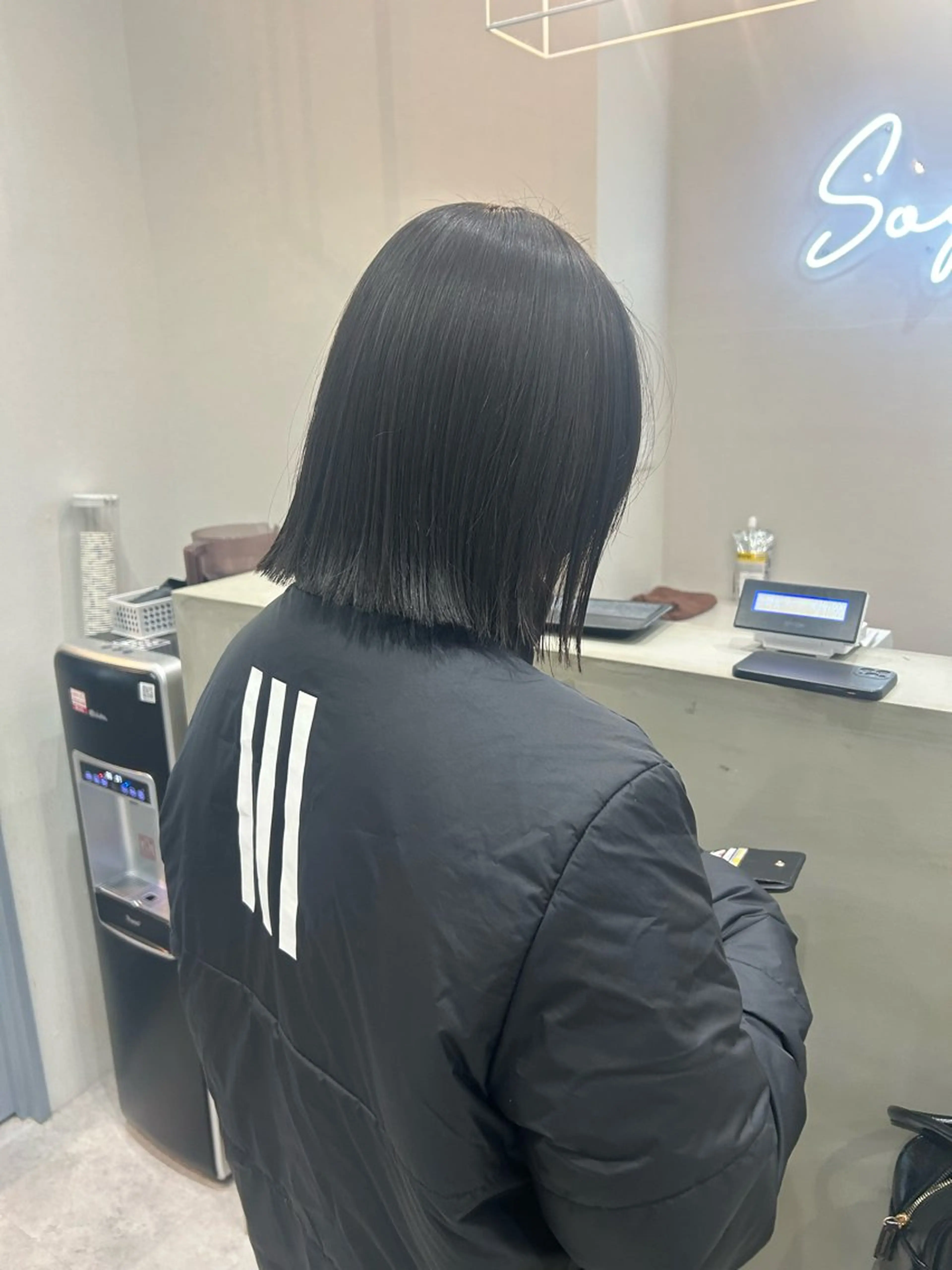 ミディアム カラー ヘアアレンジ ボブ カット ボブ /ニュアンス/ satomi🧸💖のヘアスタイル