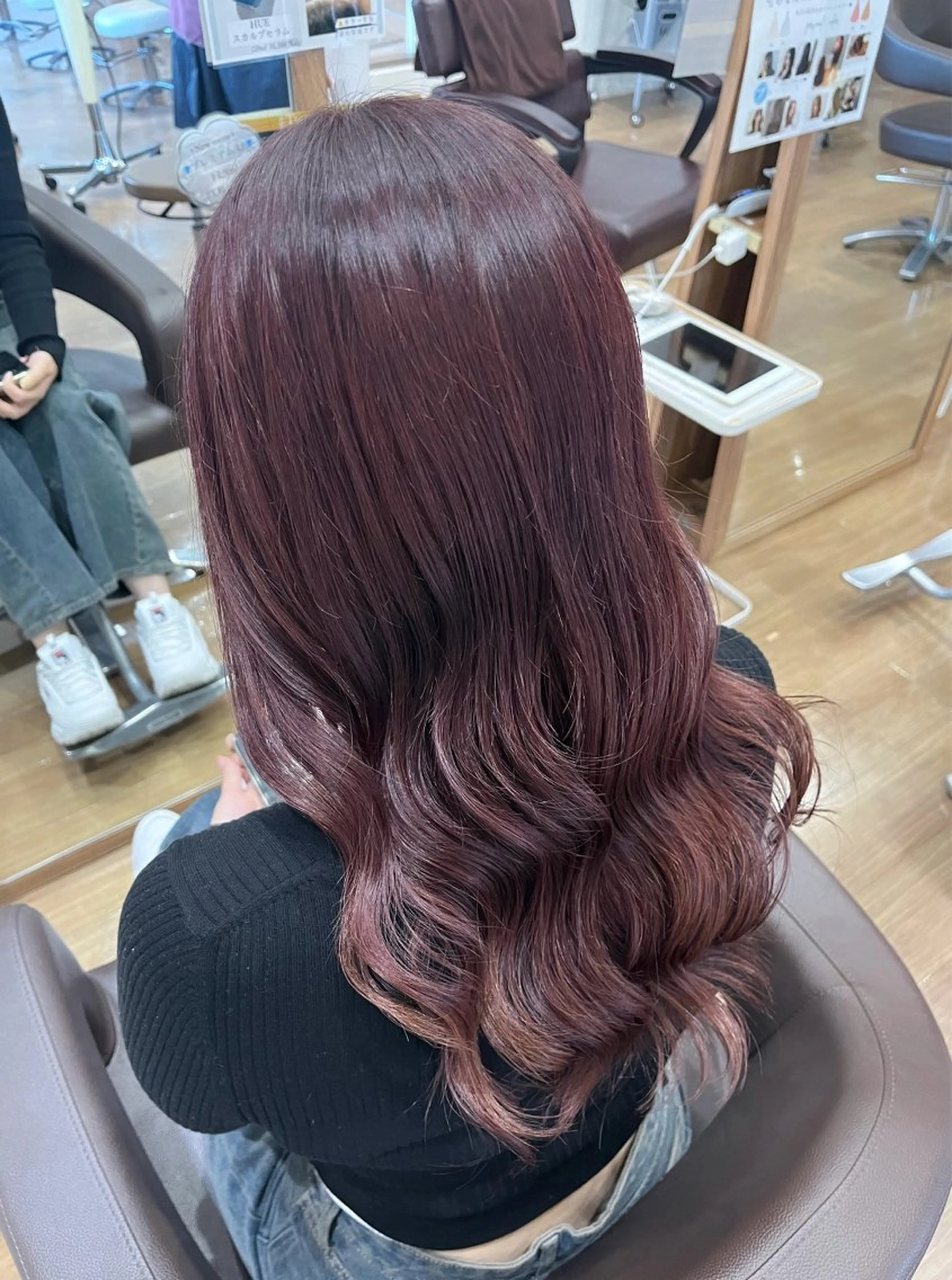 ロング 田中 美優のヘアスタイル