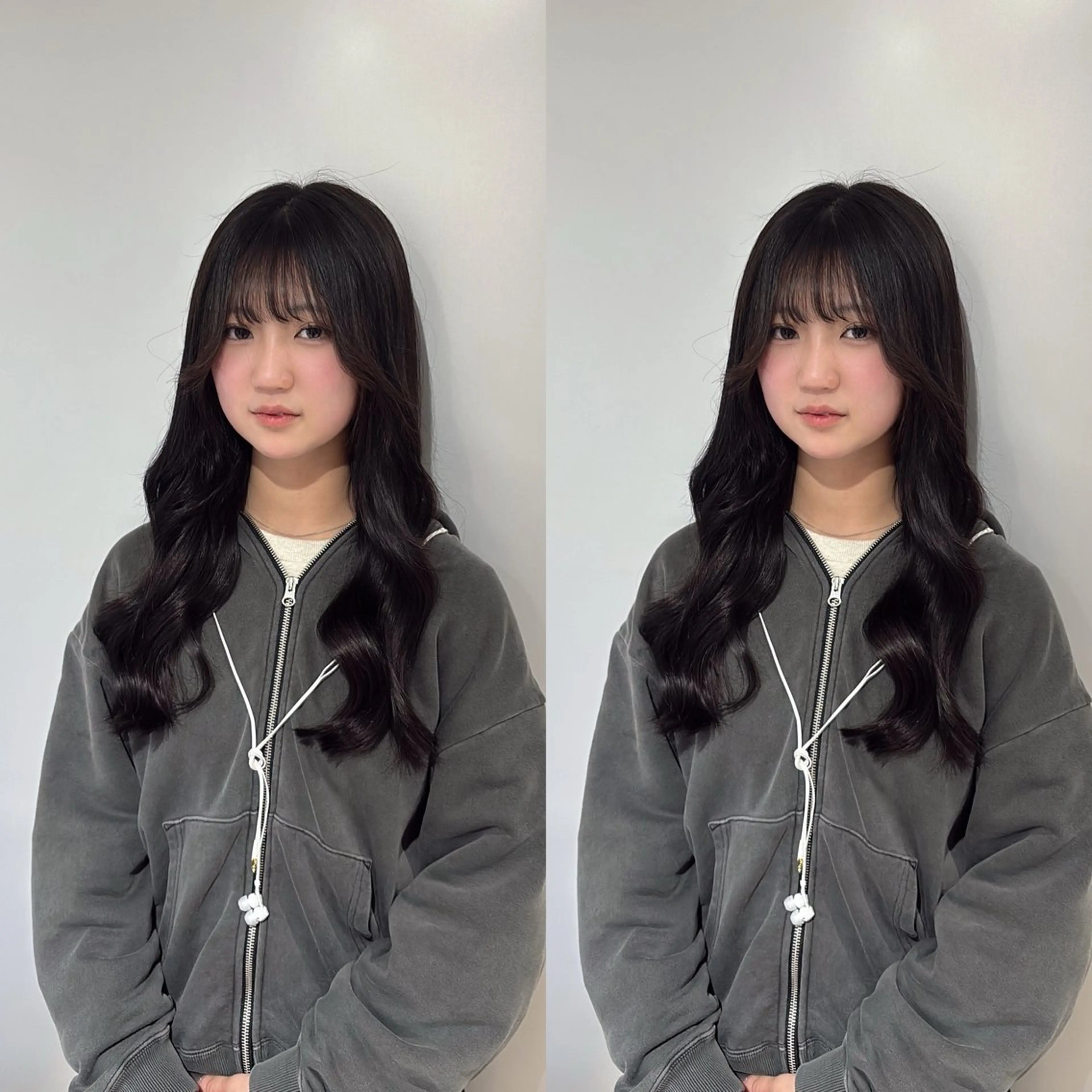 セミロング カラー Minami. 🩵 再現性特化ヘアのヘアスタイル