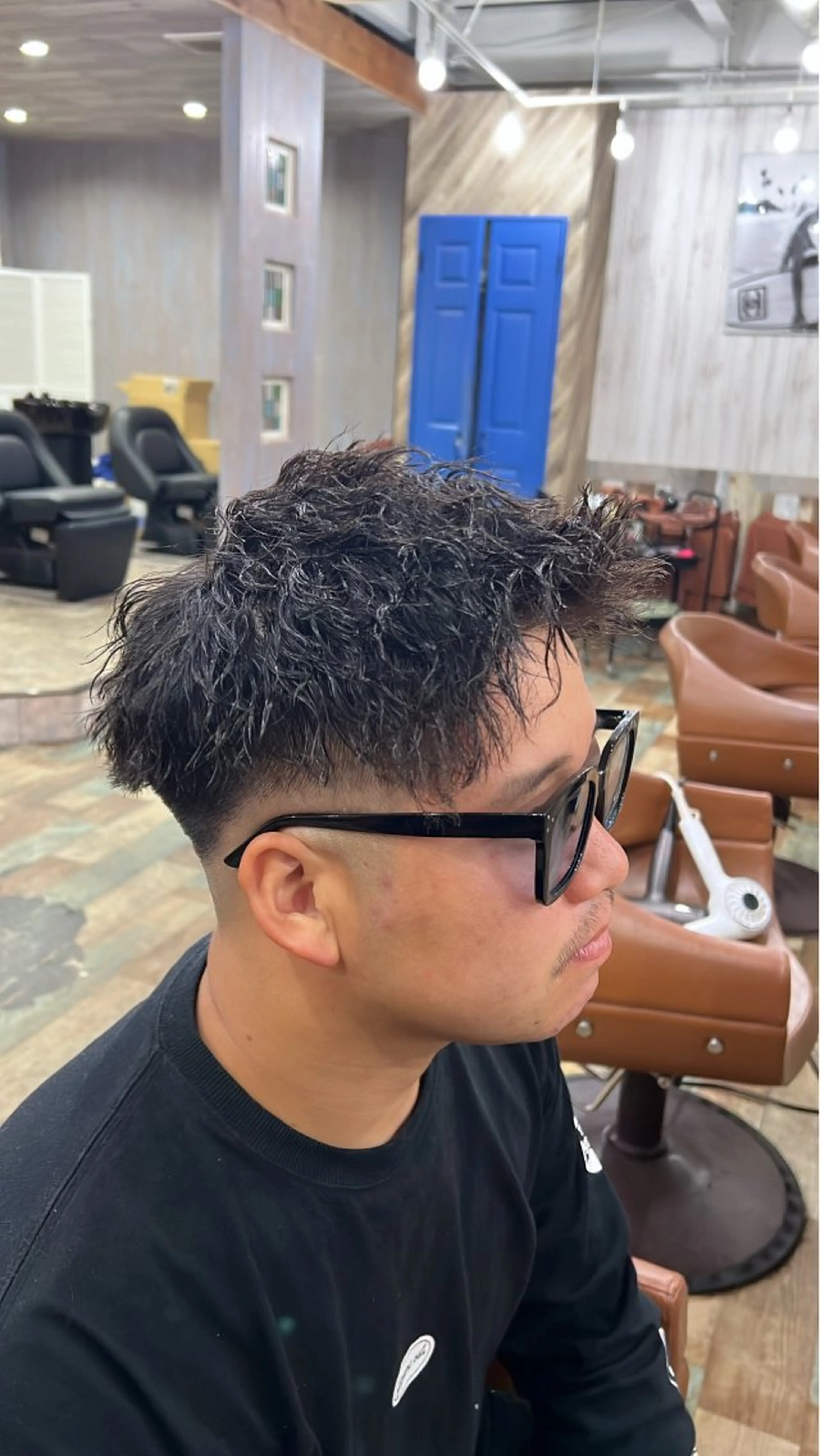 カット＋ツイストパーマの写真