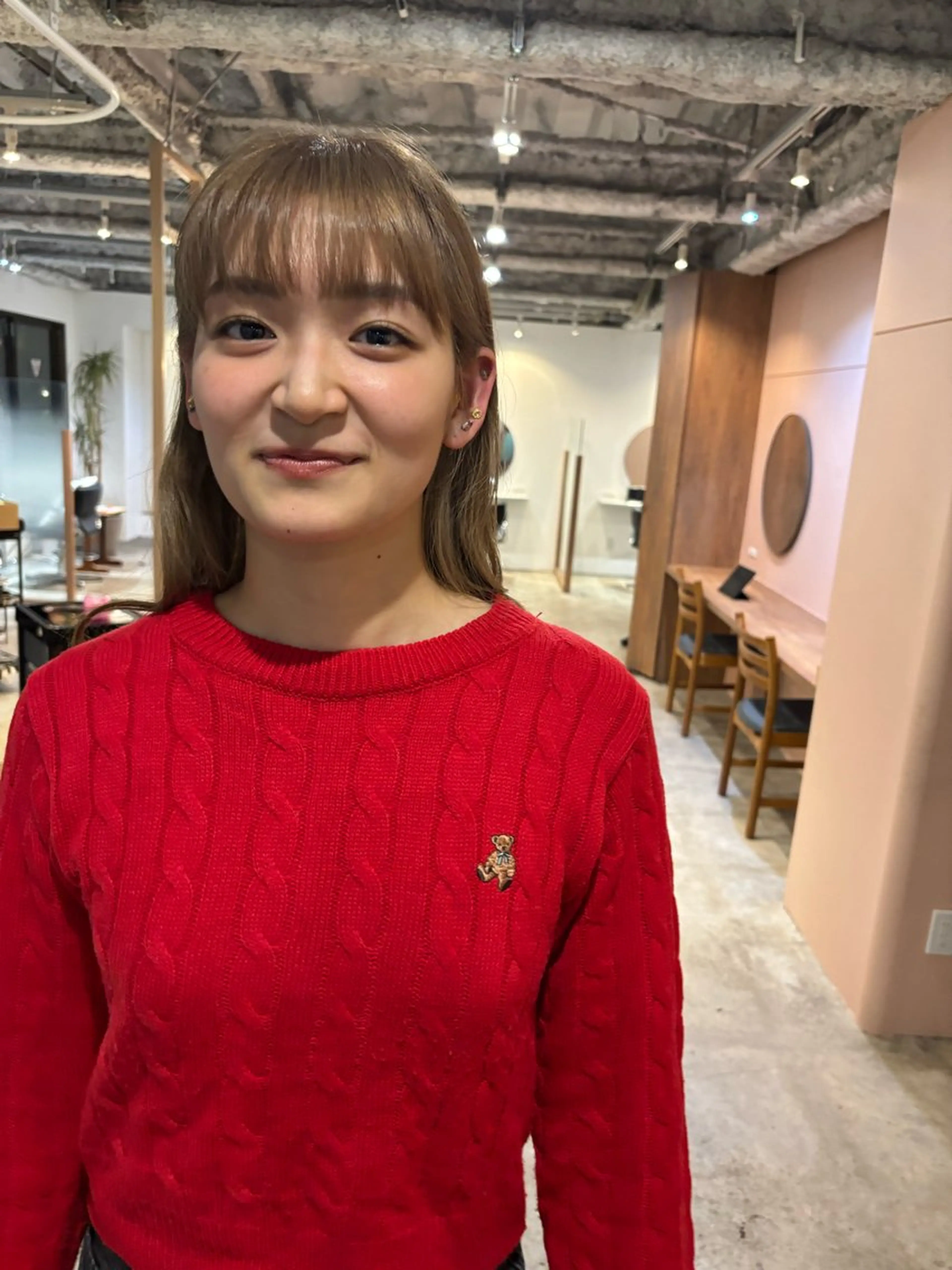 ロング カラー カット ヘアカラー Hayashi Shioriのヘアスタイル