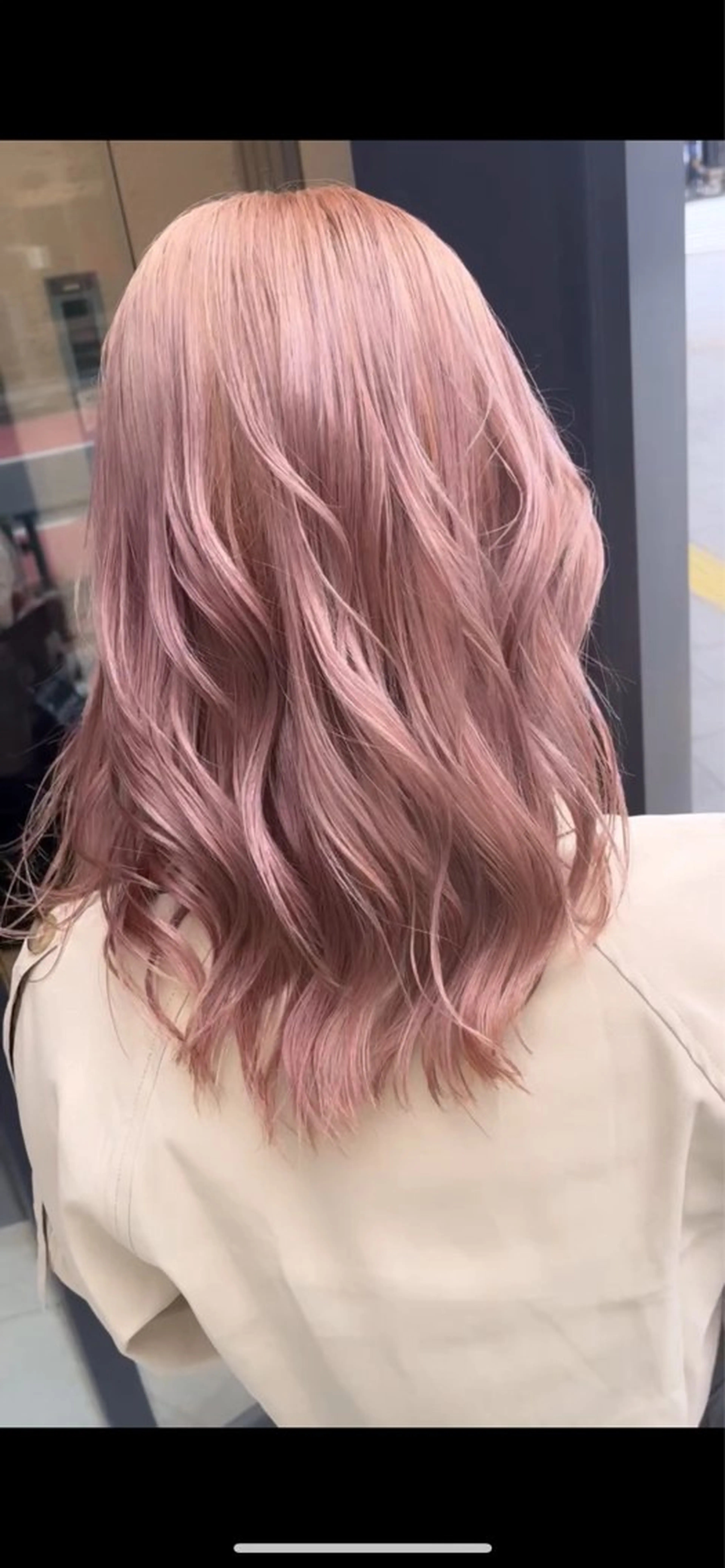 ロング カラー ダブルカラー 新宿のヘアスタイル