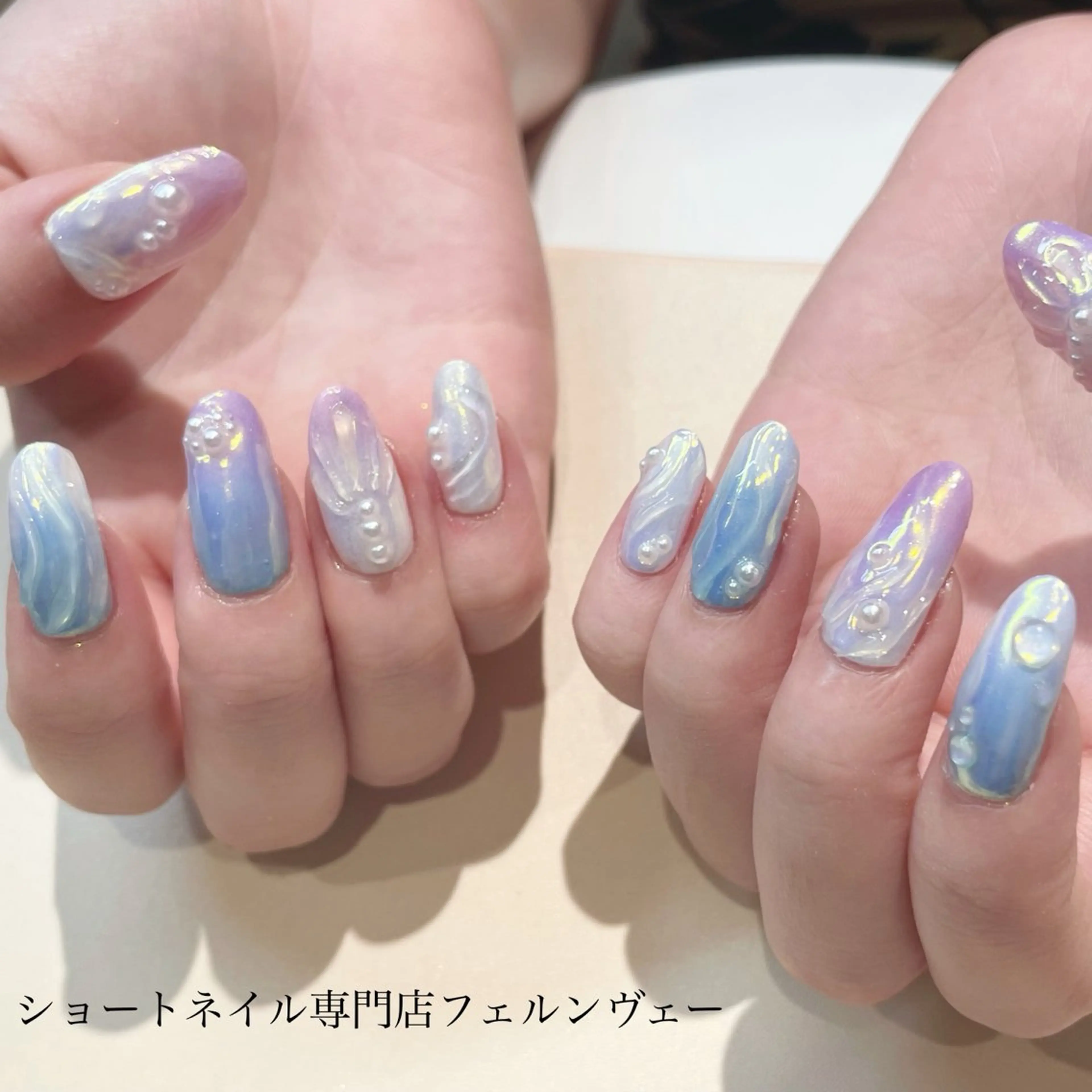 ネイル 持ち込み ショートネイル専門店フェルンヴェー所属・ショートネイル専門店 フェルンヴェー代々木のネイルデザイン