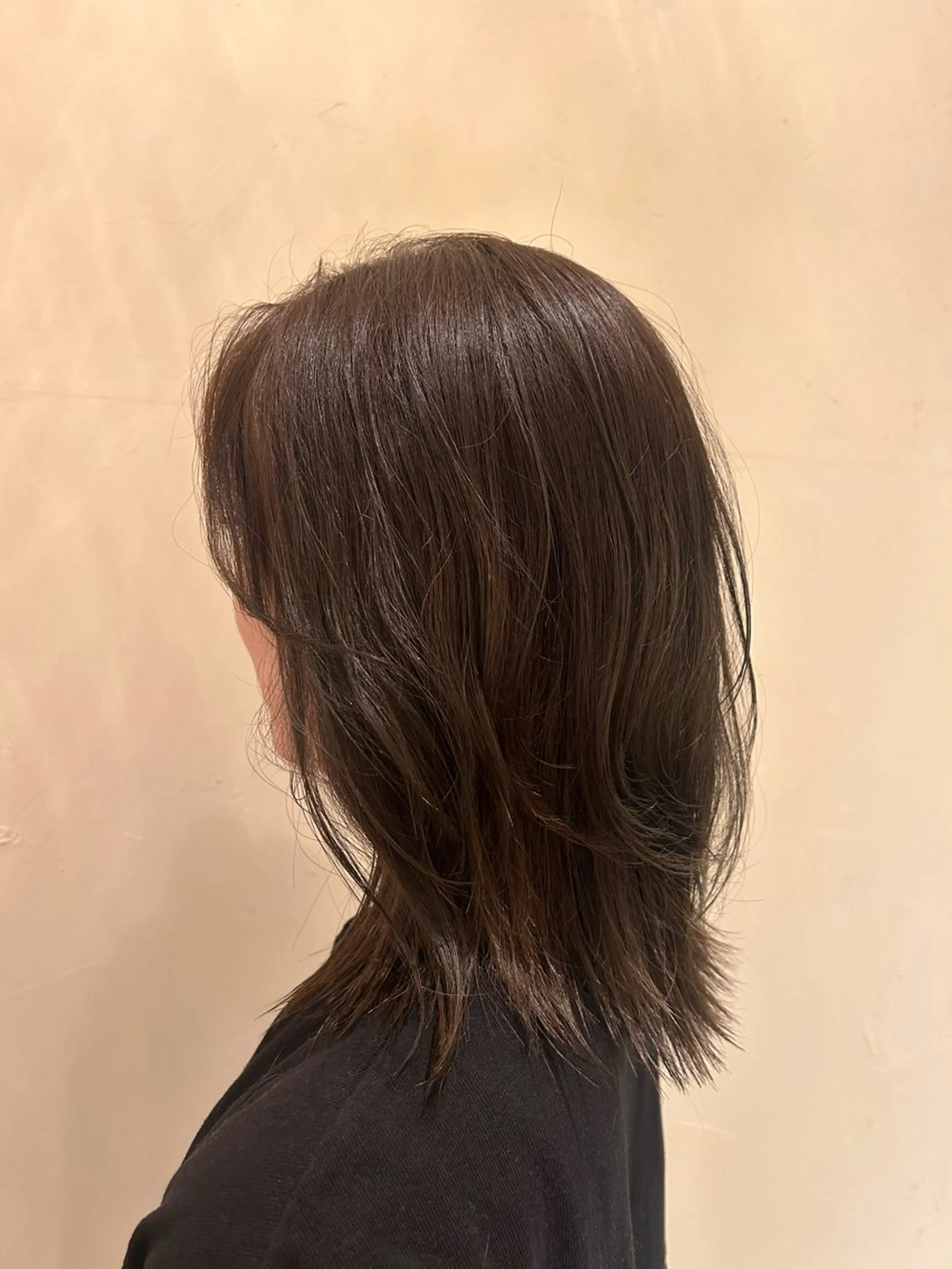 ミディアム カラー 透明感カラー カット ヘアカラー 髪質改善 🐣ひなた🐣のヘアスタイル