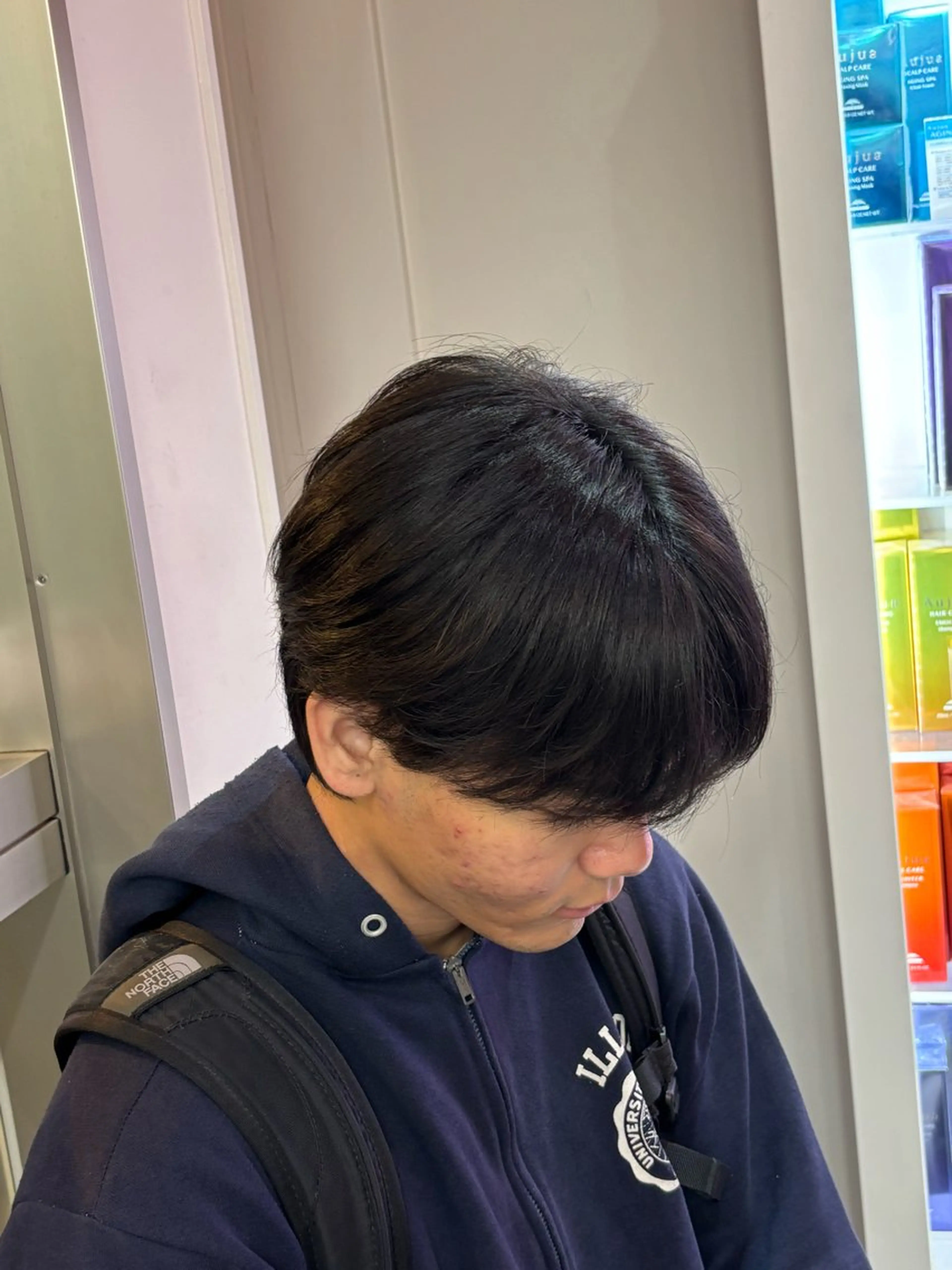 メンズハイトーン 北斗💍レイヤーのヘアスタイル