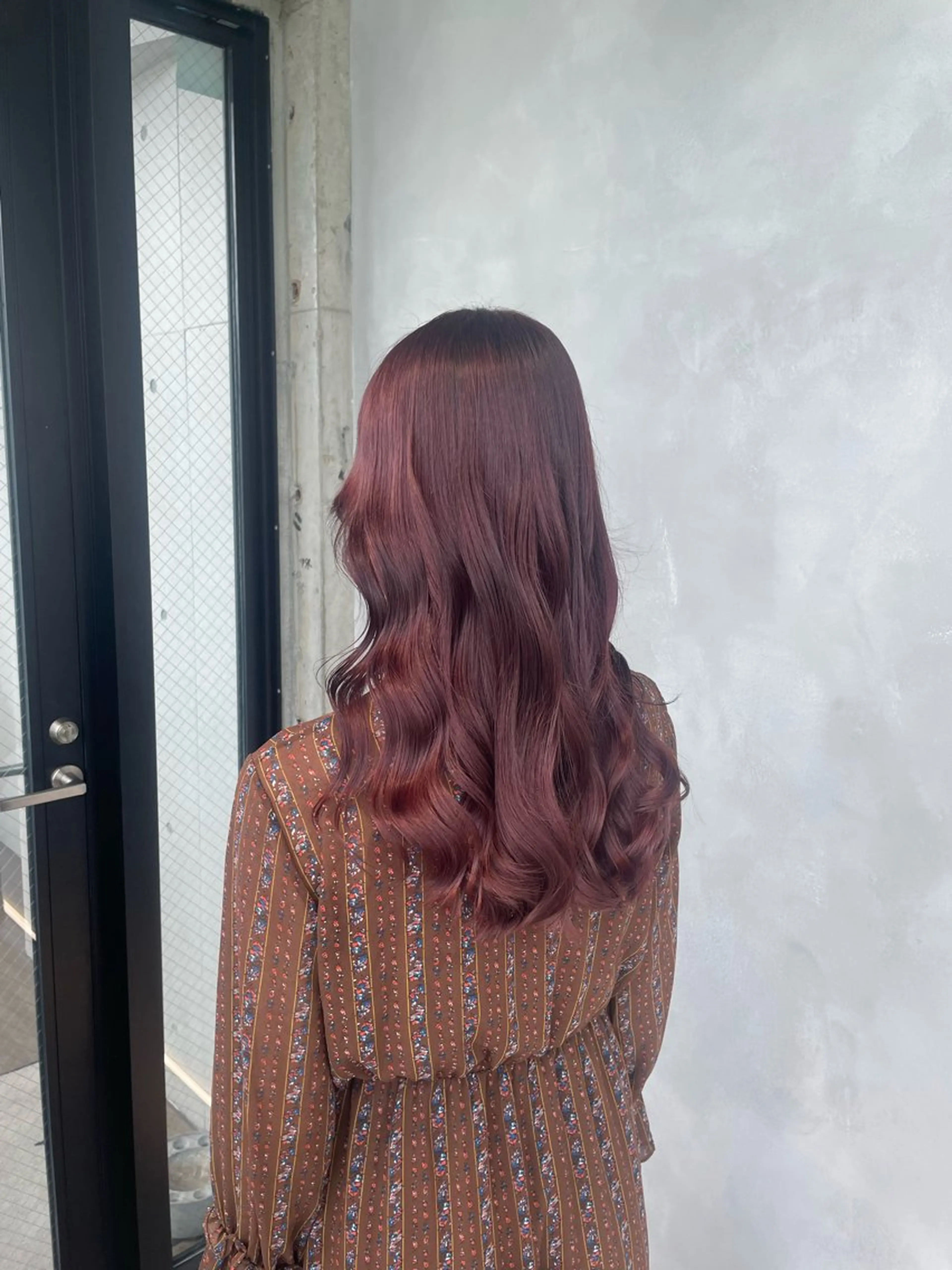 カラー 暖色/ハイトーン/ カラー/HBLのヘアスタイル