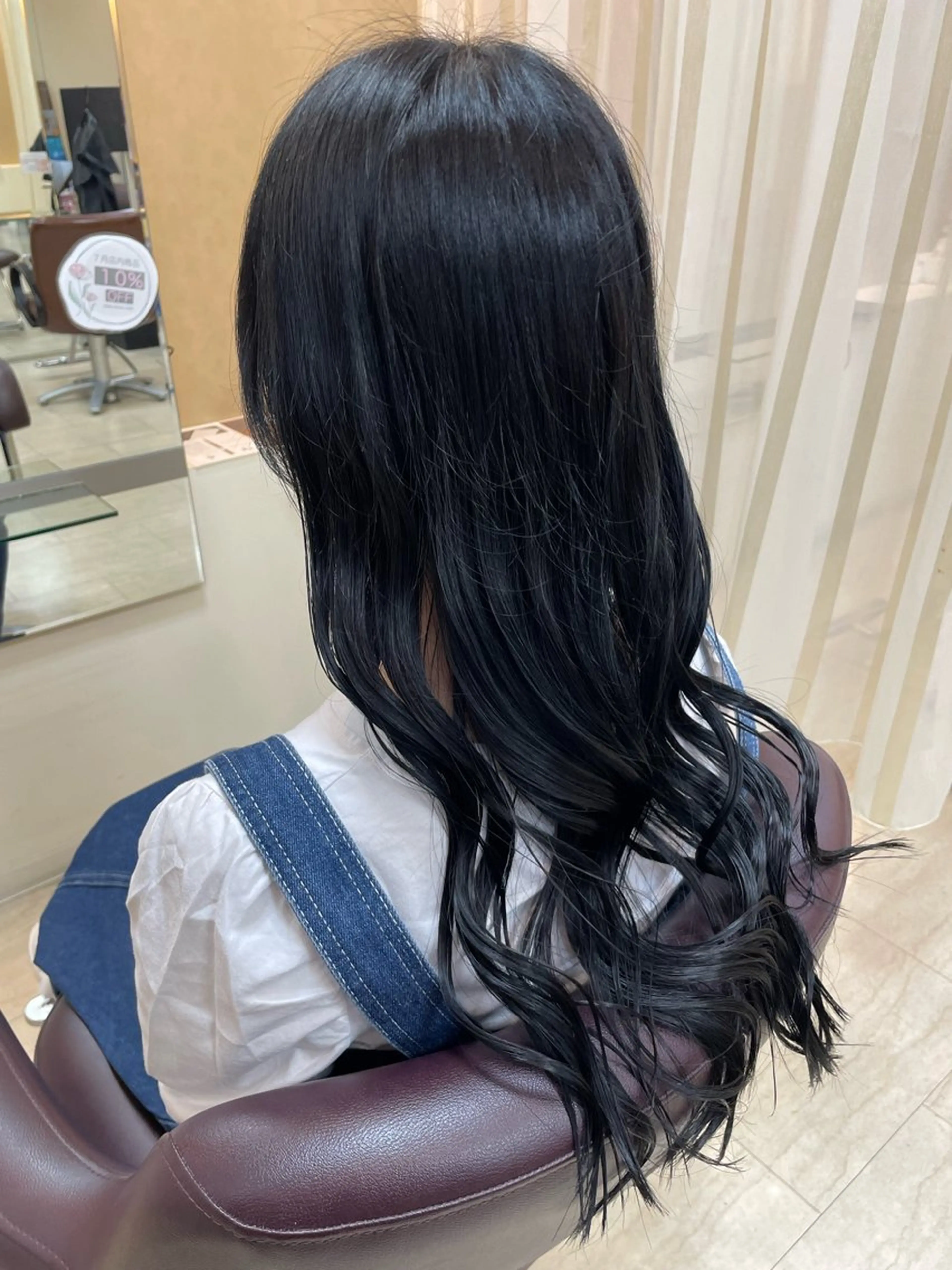 ロング カラー 東田 篤希のヘアスタイル
