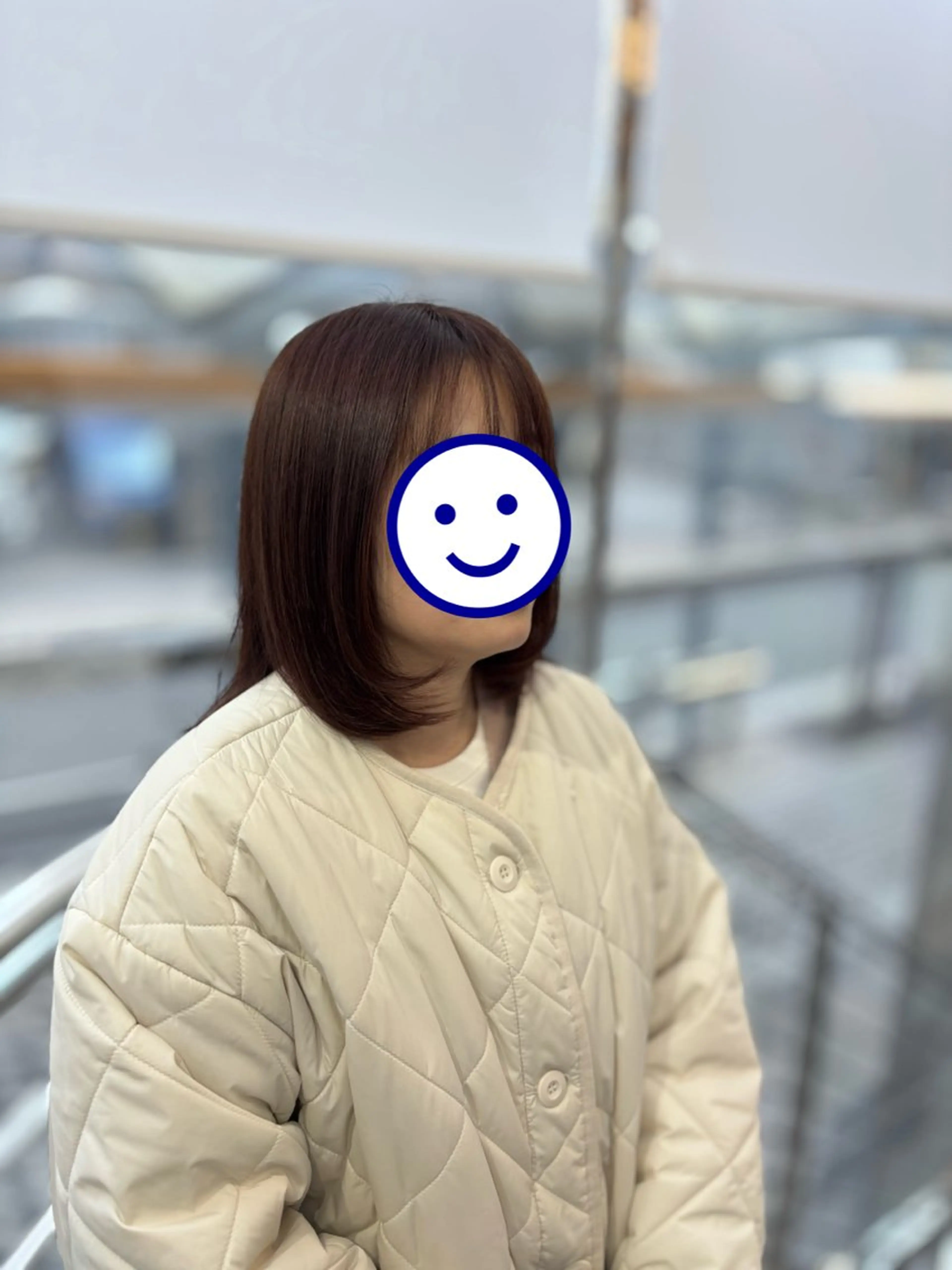 ミディアム レイヤーカット Hair Make AIR所属・久野 竜慈のヘアスタイル