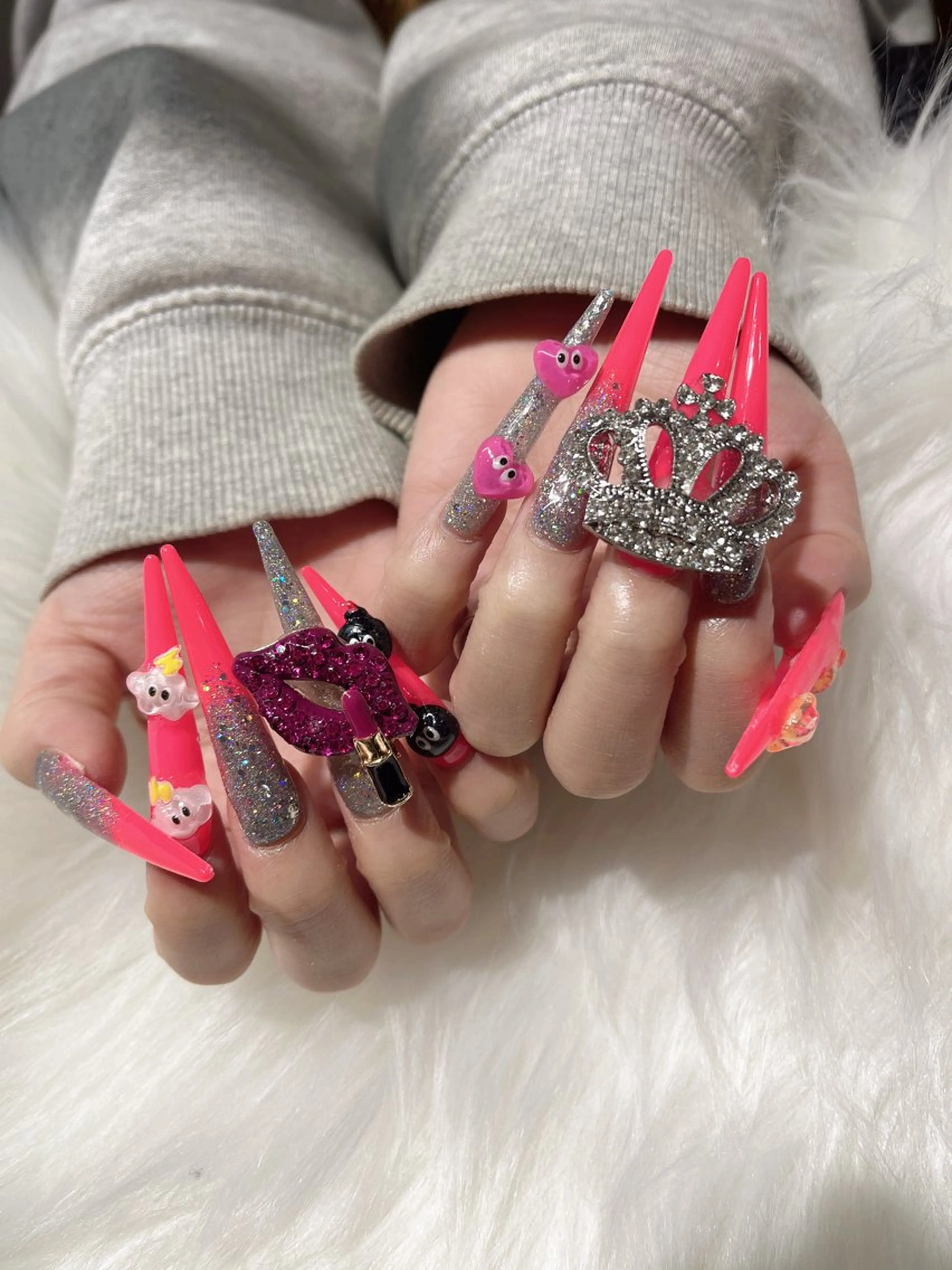 ネイル スカルプネイル KISHIMOTO NOZOMIのネイルデザイン