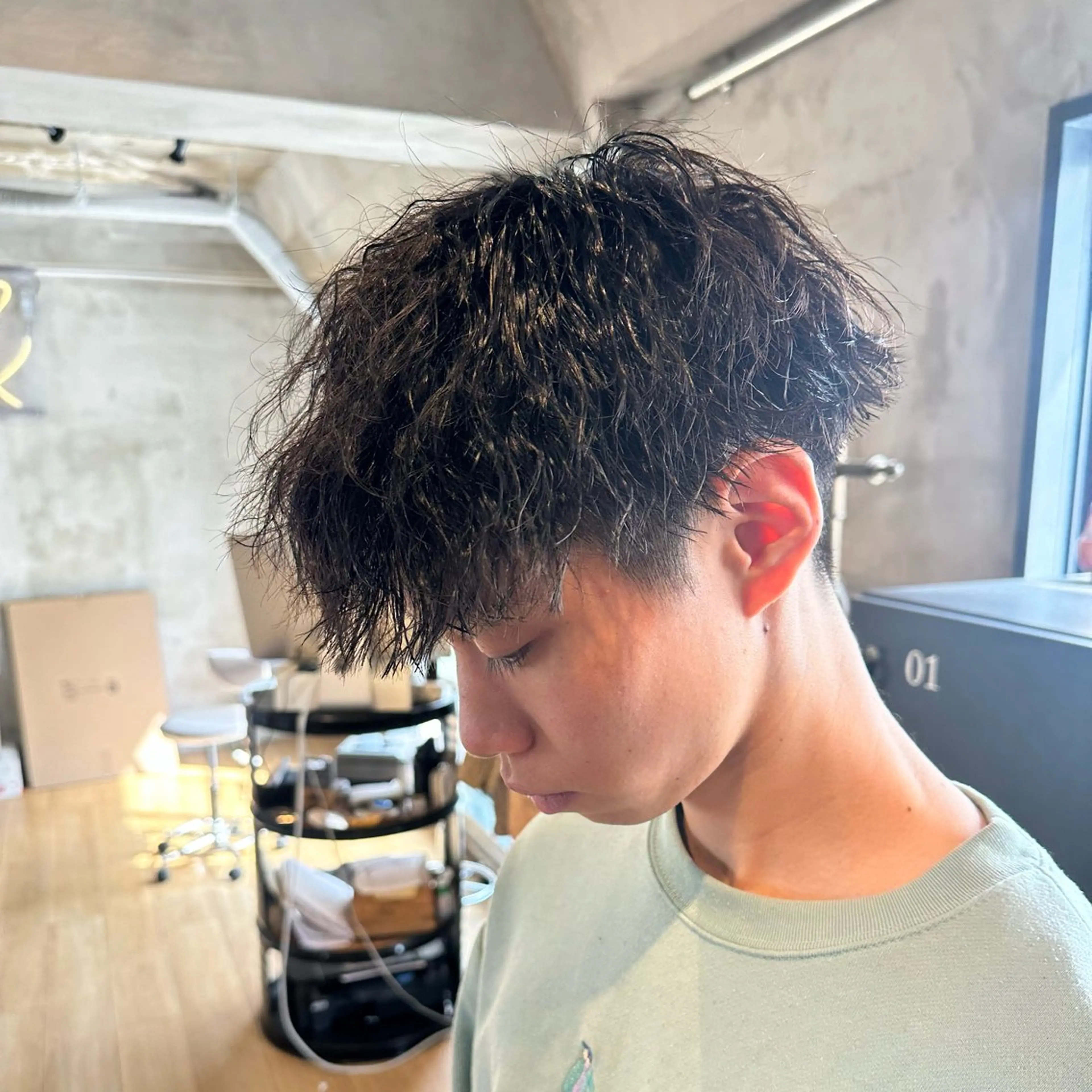 ショート パーマ メンズ ✂︎メンズ特化✂︎ 竹内貴則のヘアスタイル