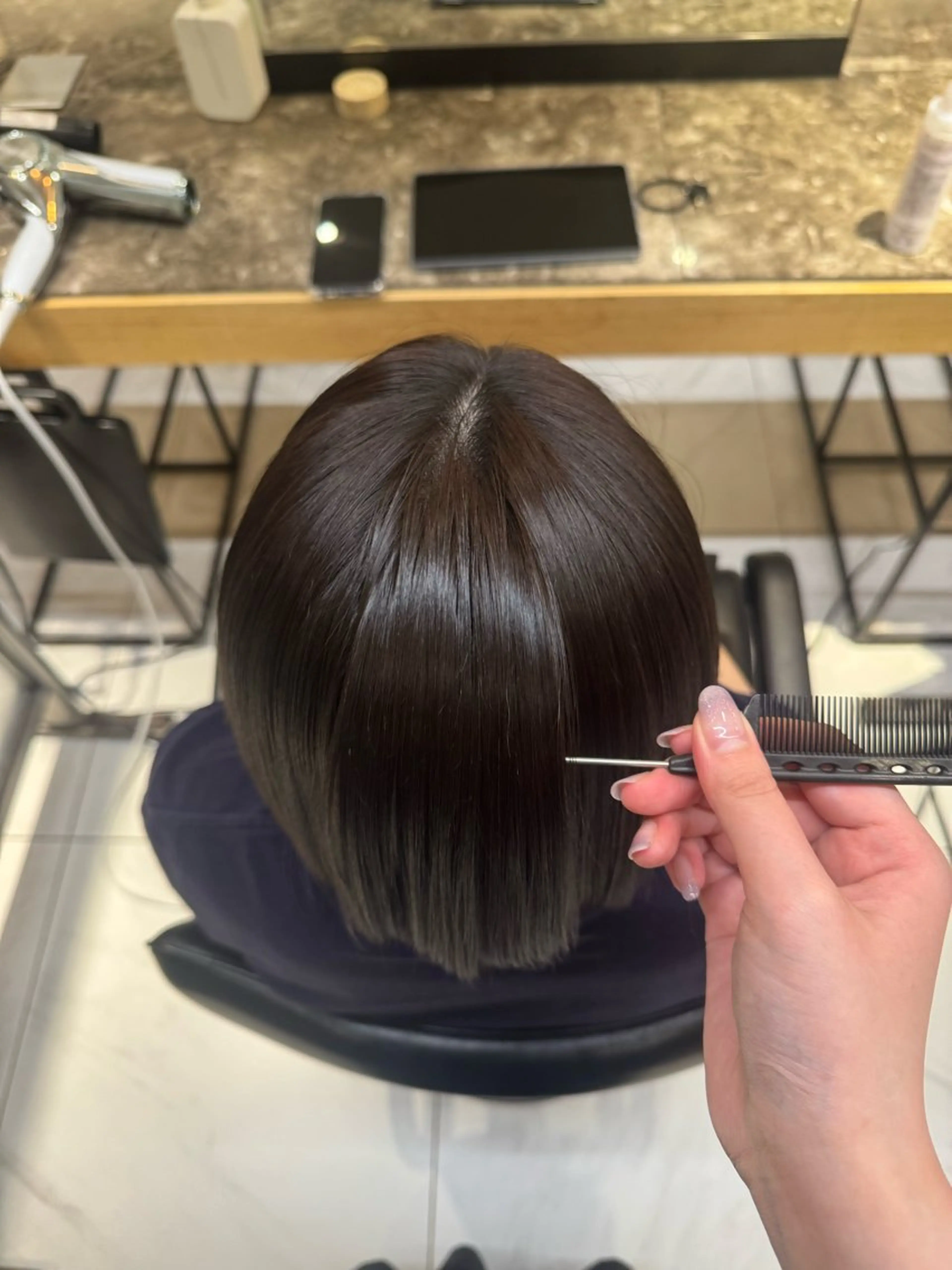 ✨モデル様限定価格✨縮毛矯正🎀(ブリーチ履歴不可)の写真