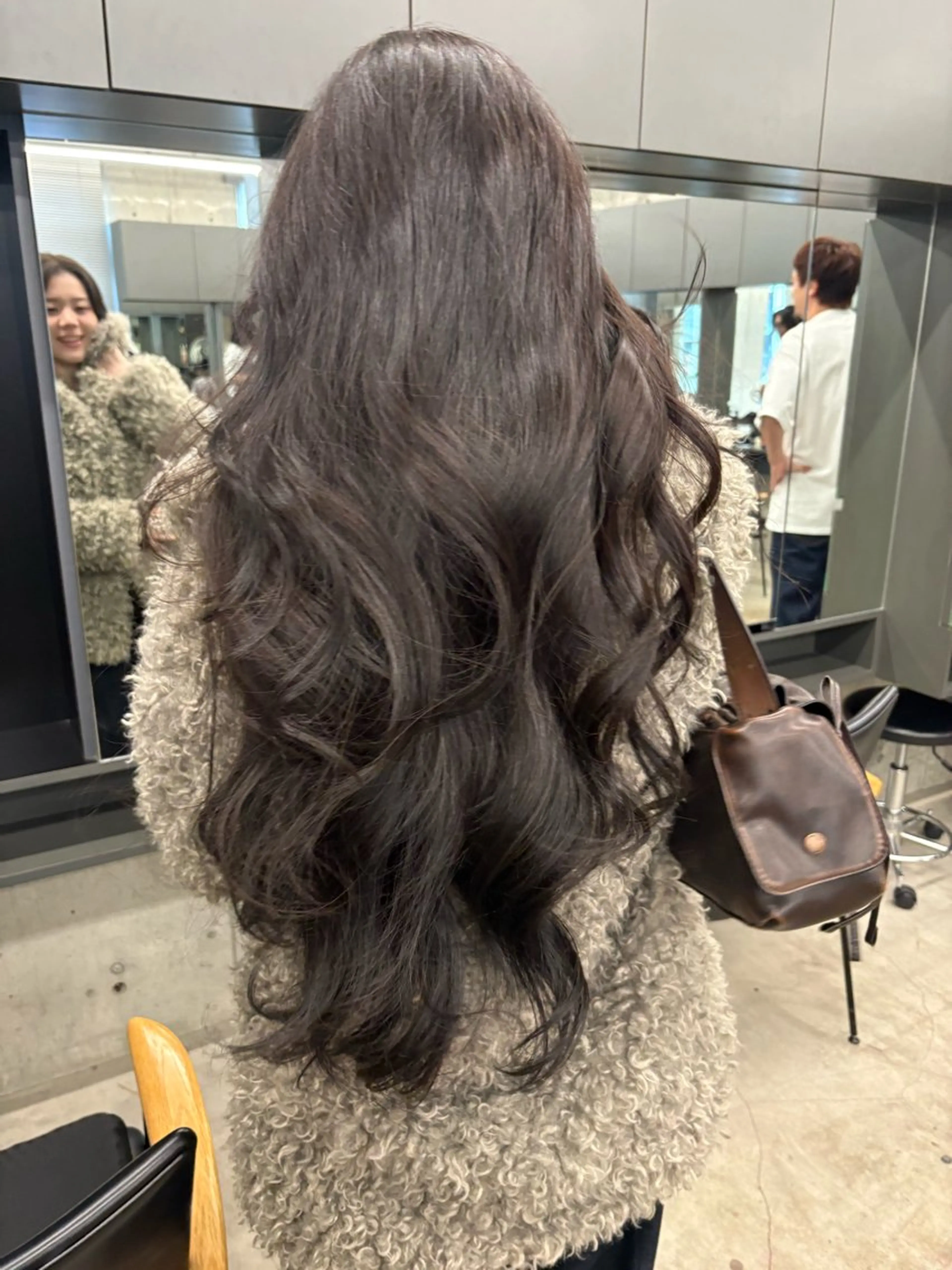 ロング カラー カット ヘアカラー トリートメント レイヤー/柔色 カラー/SAkiのヘアスタイル