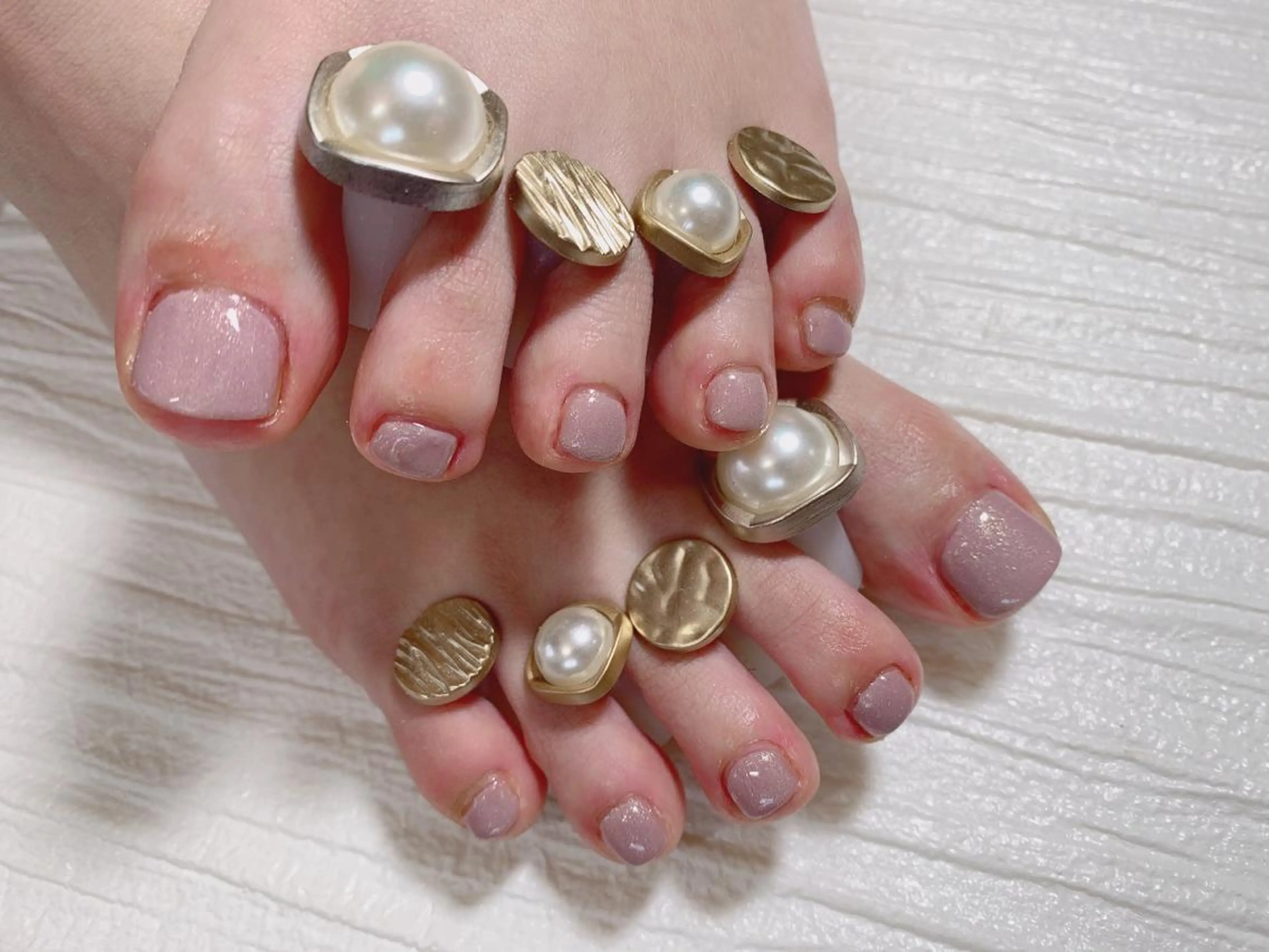 ネイル フットネイル フットネイル Nail &Beauty Salon ☆Kirari☆所属・ビューティサロン ☆Kirari☆のネイルデザイン