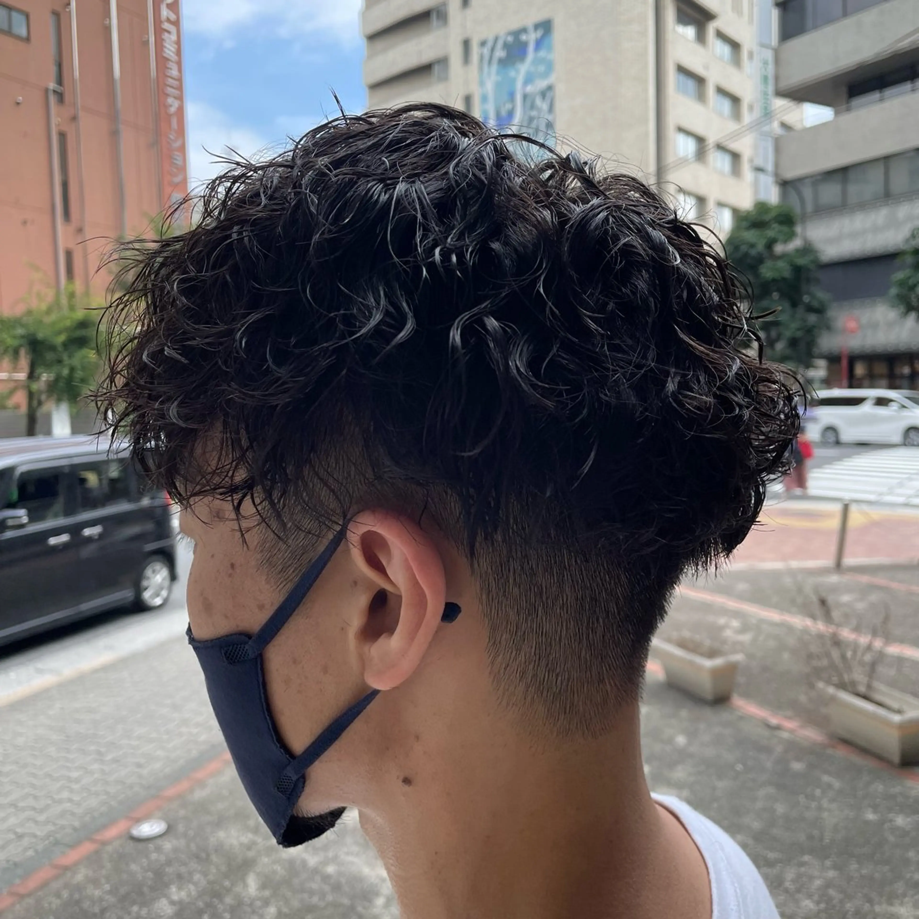 パーマ メンズ 鈴木 拓斗のヘアスタイル