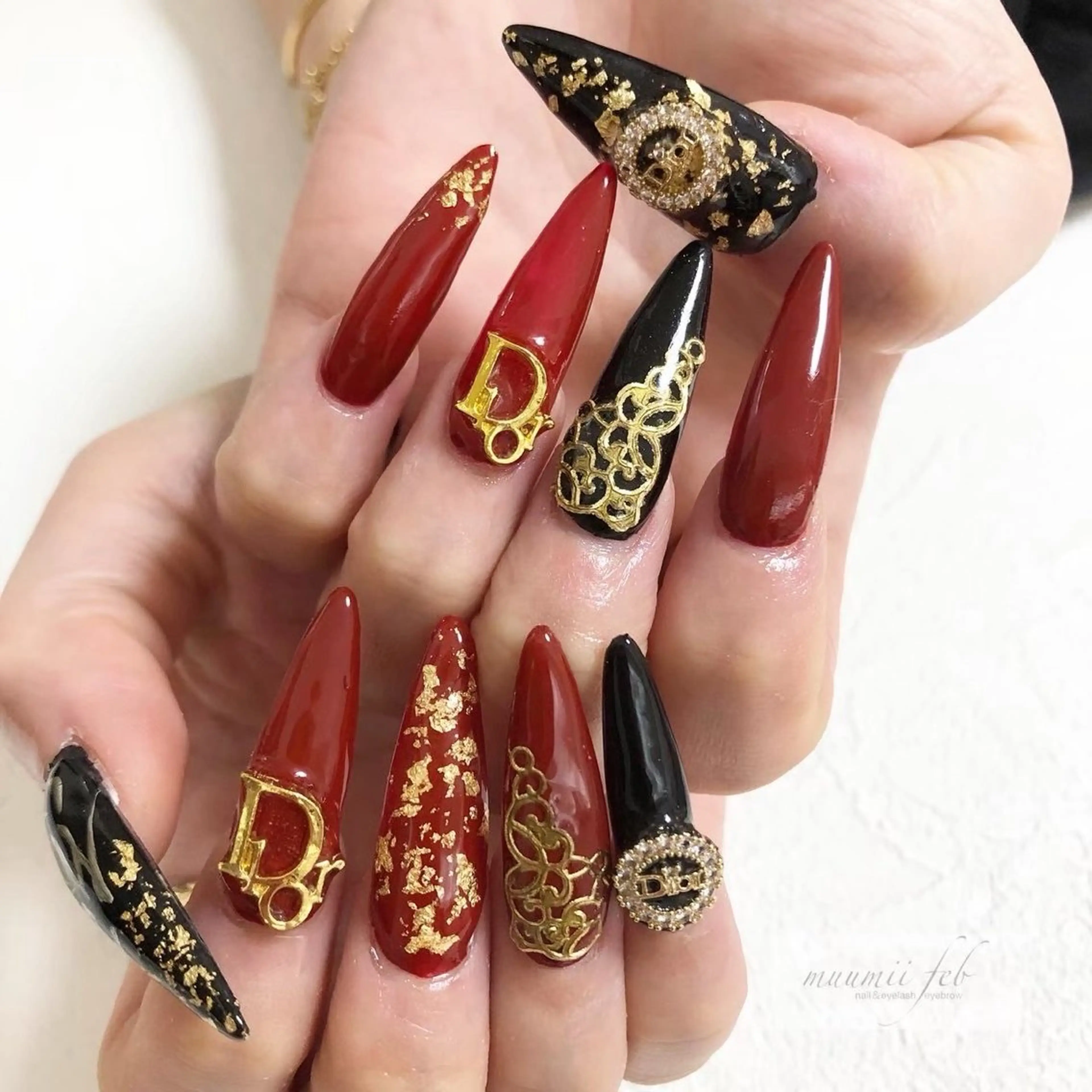 ネイル スカルプネイル ネイルサロンmuumii所属・東十条muumii ネイルまつ毛のネイルデザイン