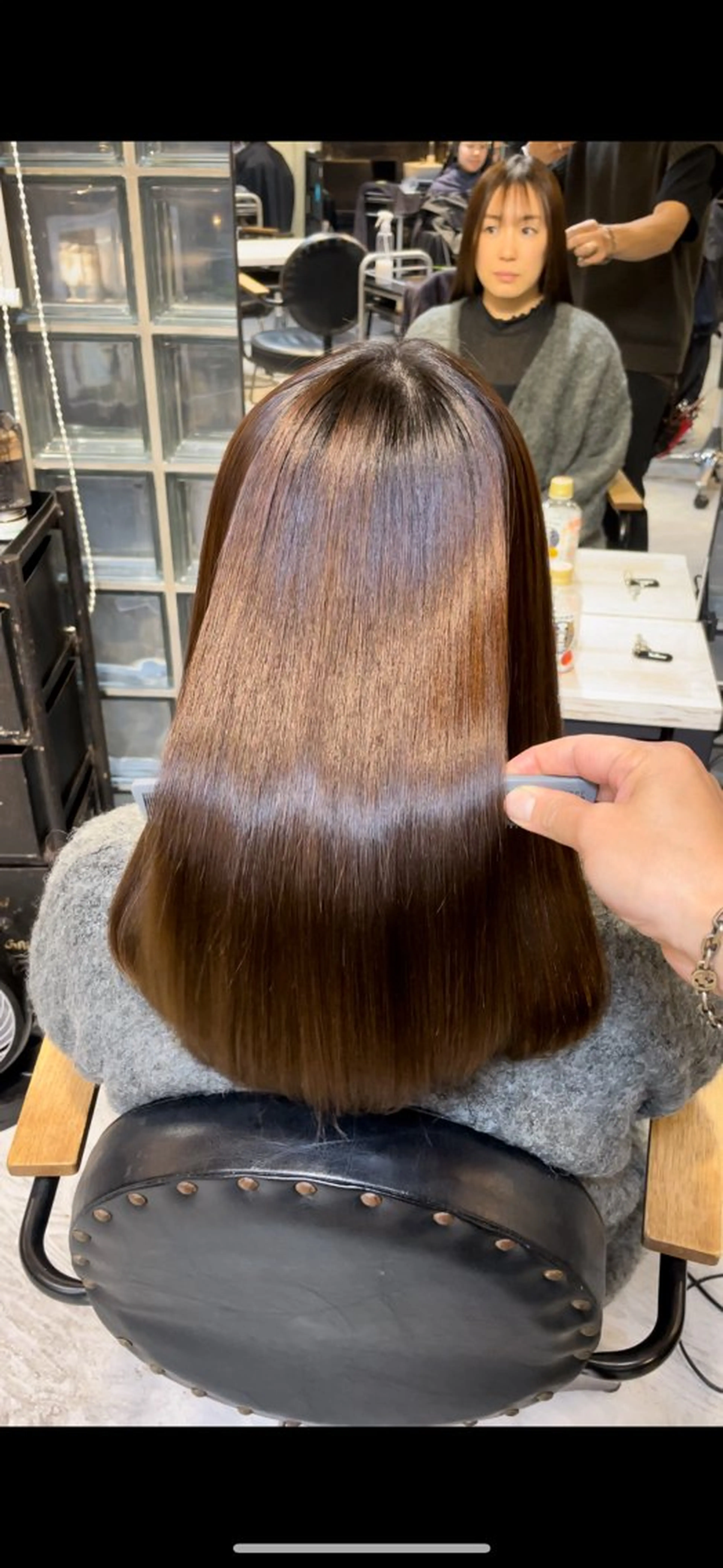 ロング 池袋メンズ縮毛矯正 ｜玉城柊平のヘアスタイル