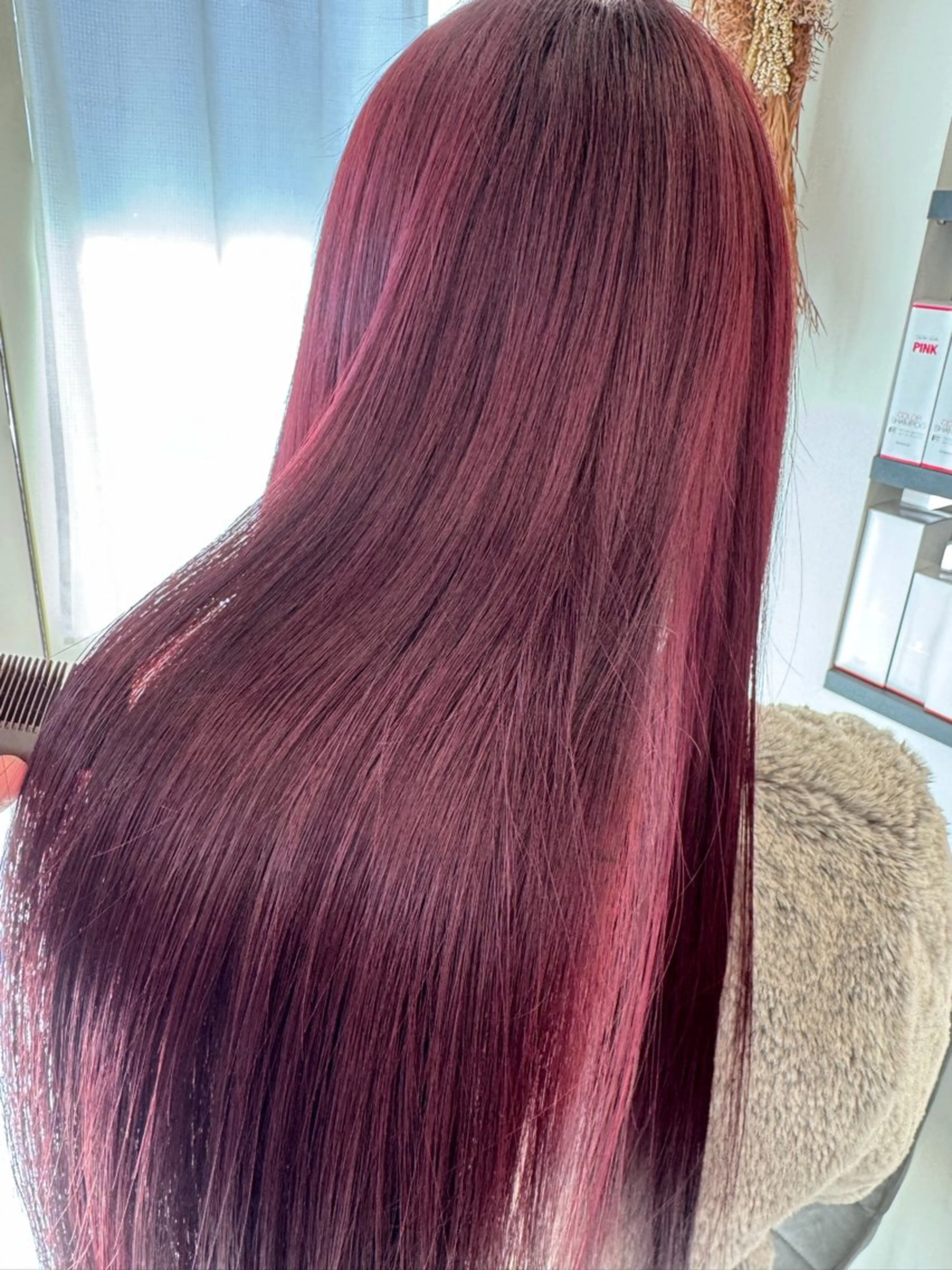 ロング カット ヘアカラー トリートメント 日置 大智のヘアスタイル