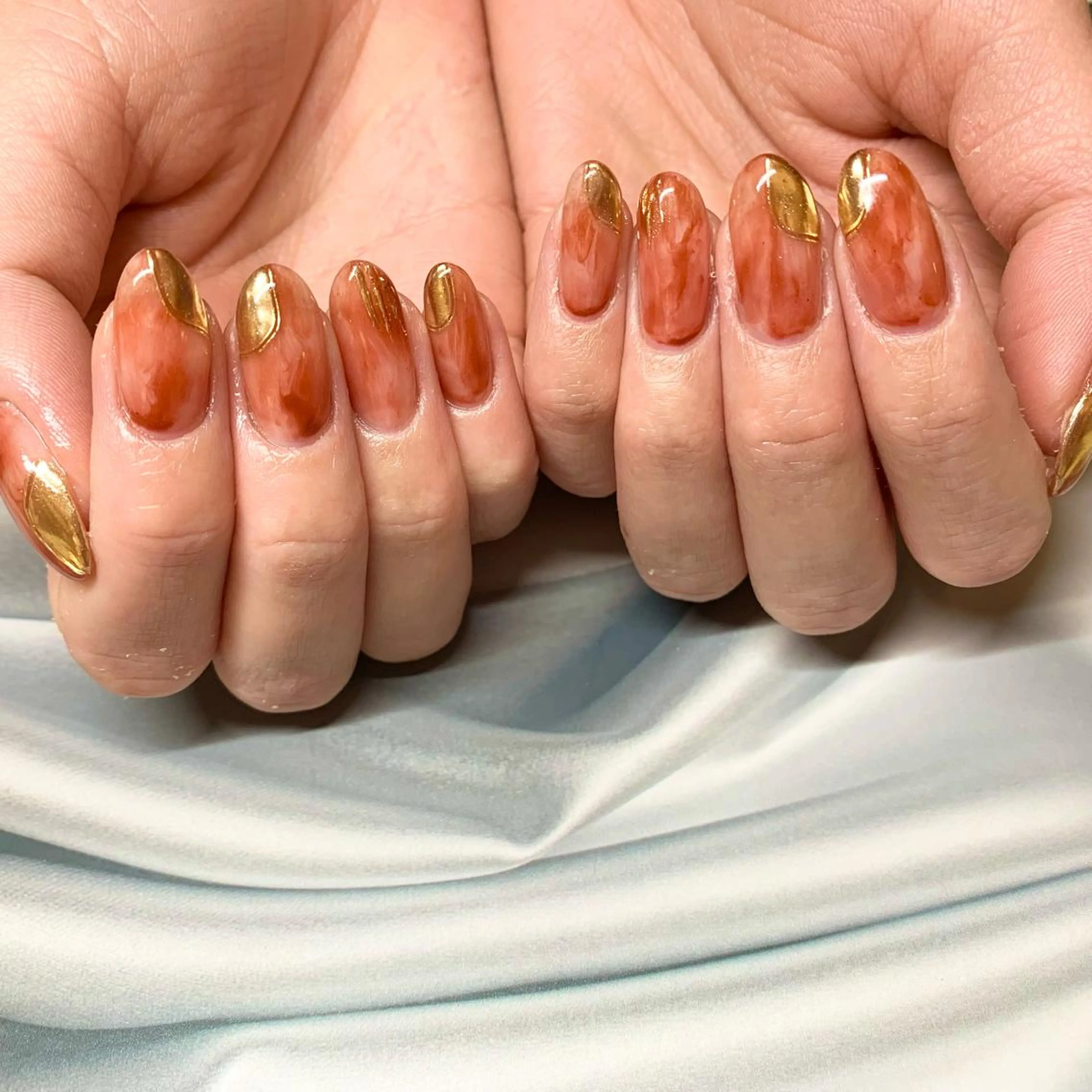 ネイル ハンドネイル ウシク ミユキのネイルデザイン