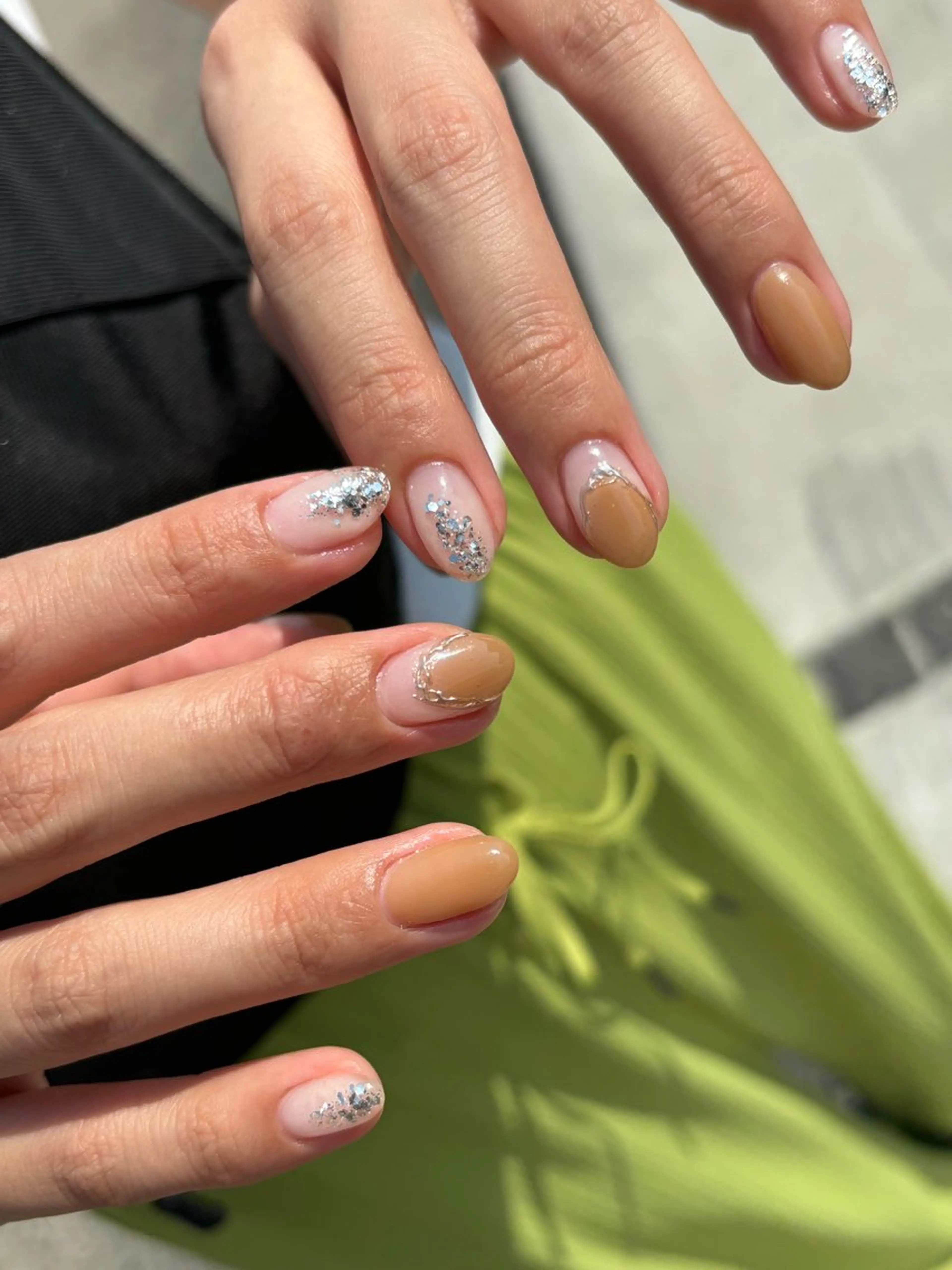 ネイル クリアネイル シンプルネイル 夏ネイル happiness nailのネイルデザイン