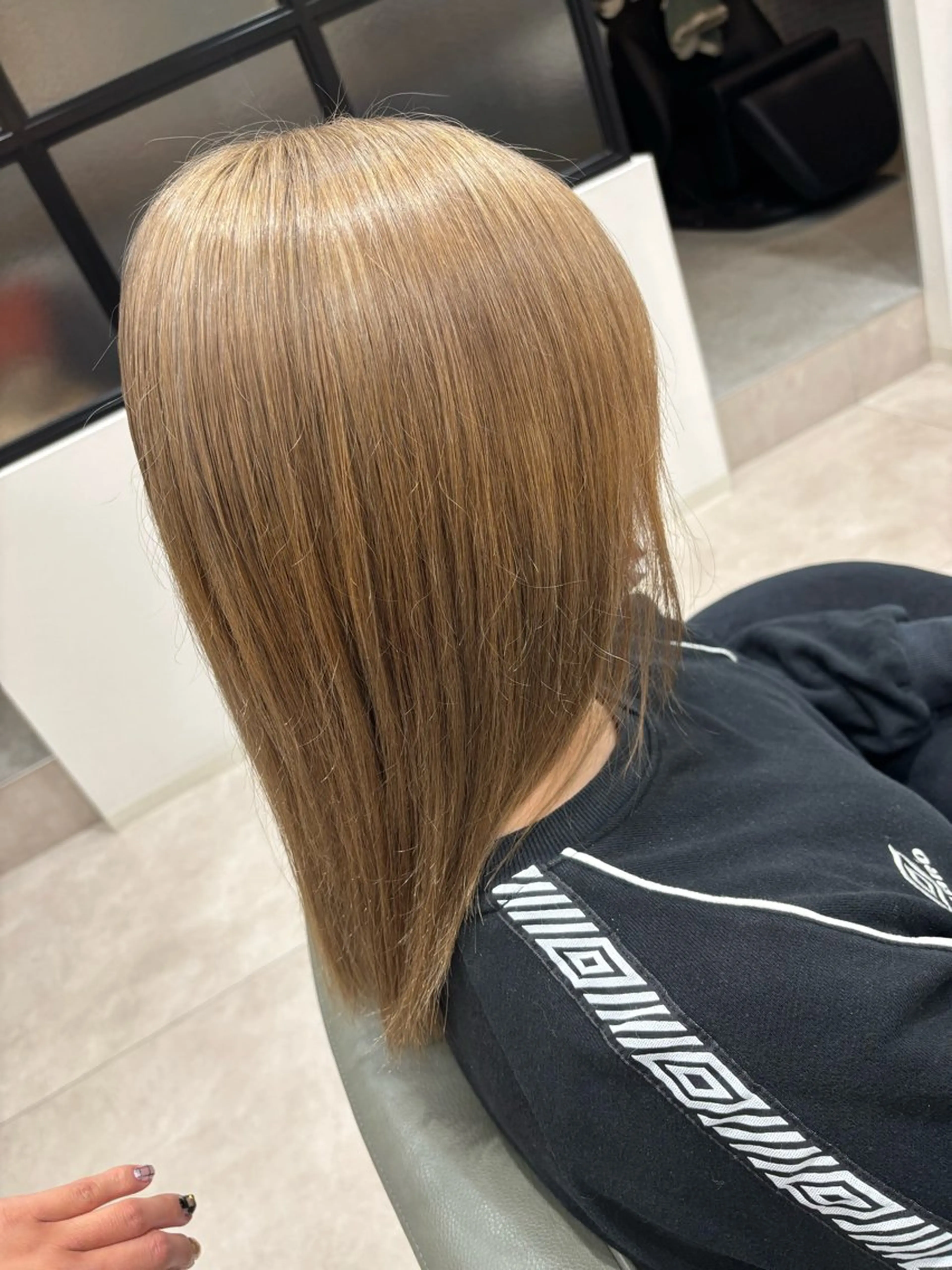 セミロング ヘアカラー 甲斐麻椰/ N°大分のヘアスタイル