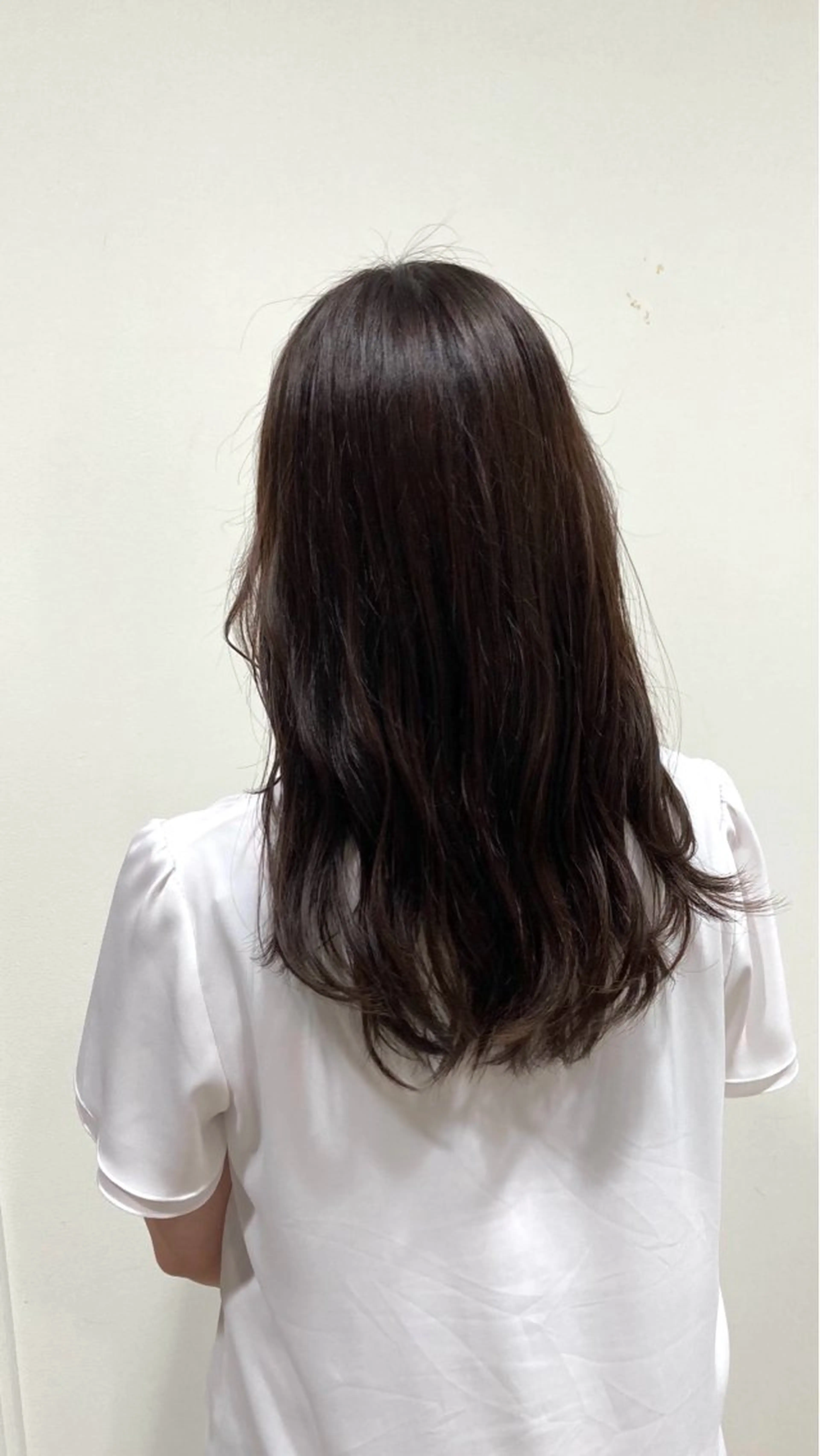 ロング カラー ブラウンカラー アフェクション大曽根所属・横田 冴のヘアスタイル