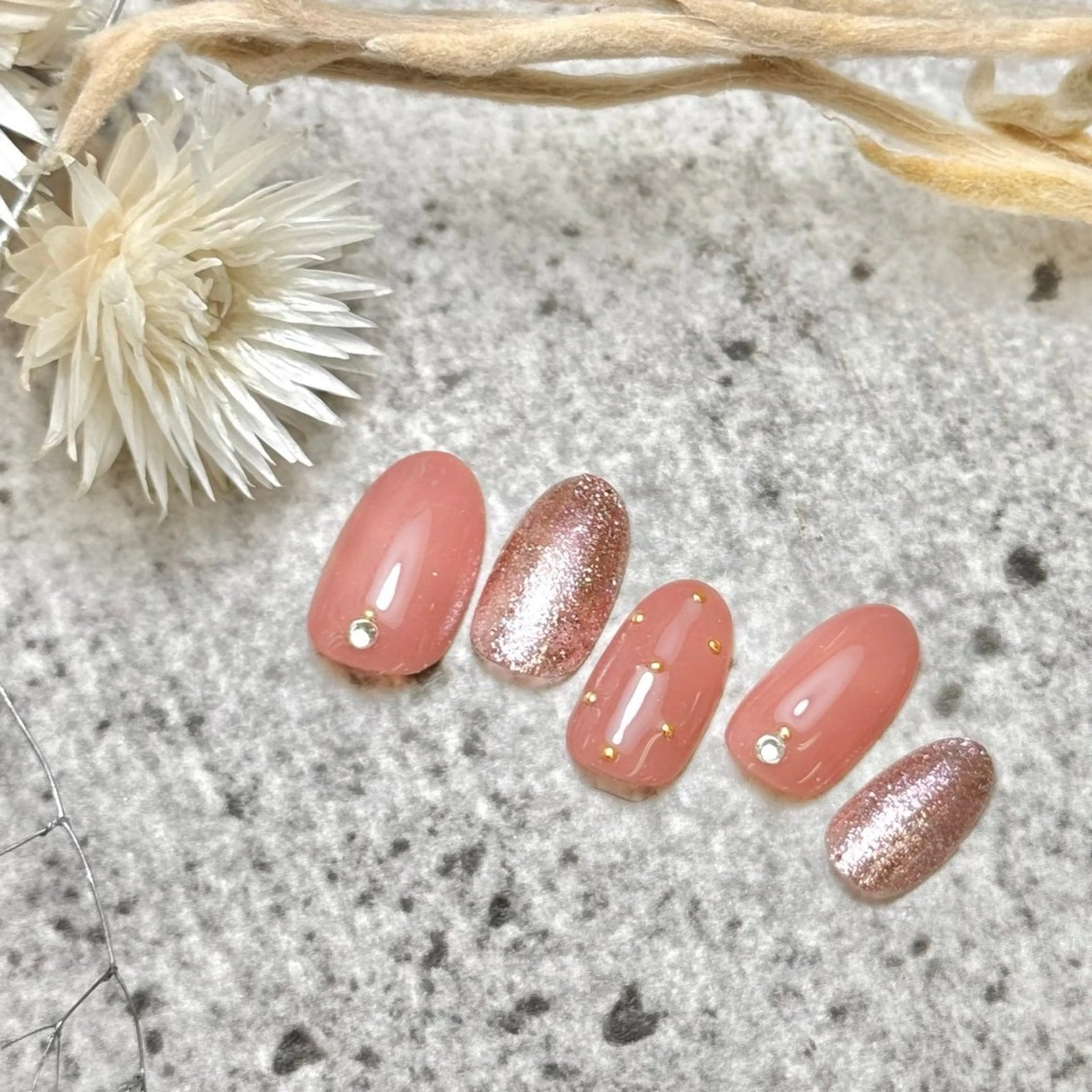 ネイル ⭐︎休業中の練習⭐︎ JNA認定講師髙橋のネイルデザイン