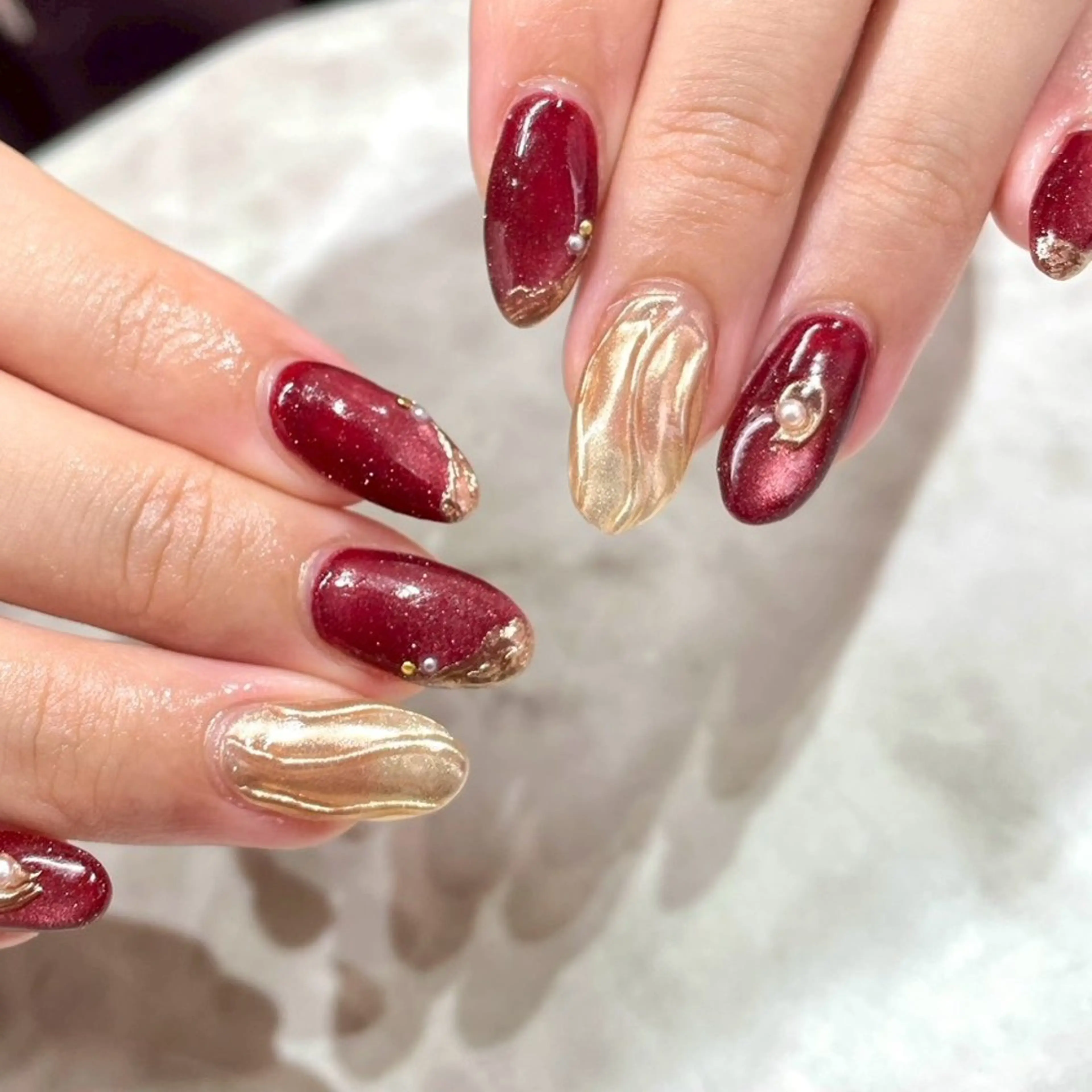 ネイル ハンドネイル Beautiful Meかえでのネイルデザイン