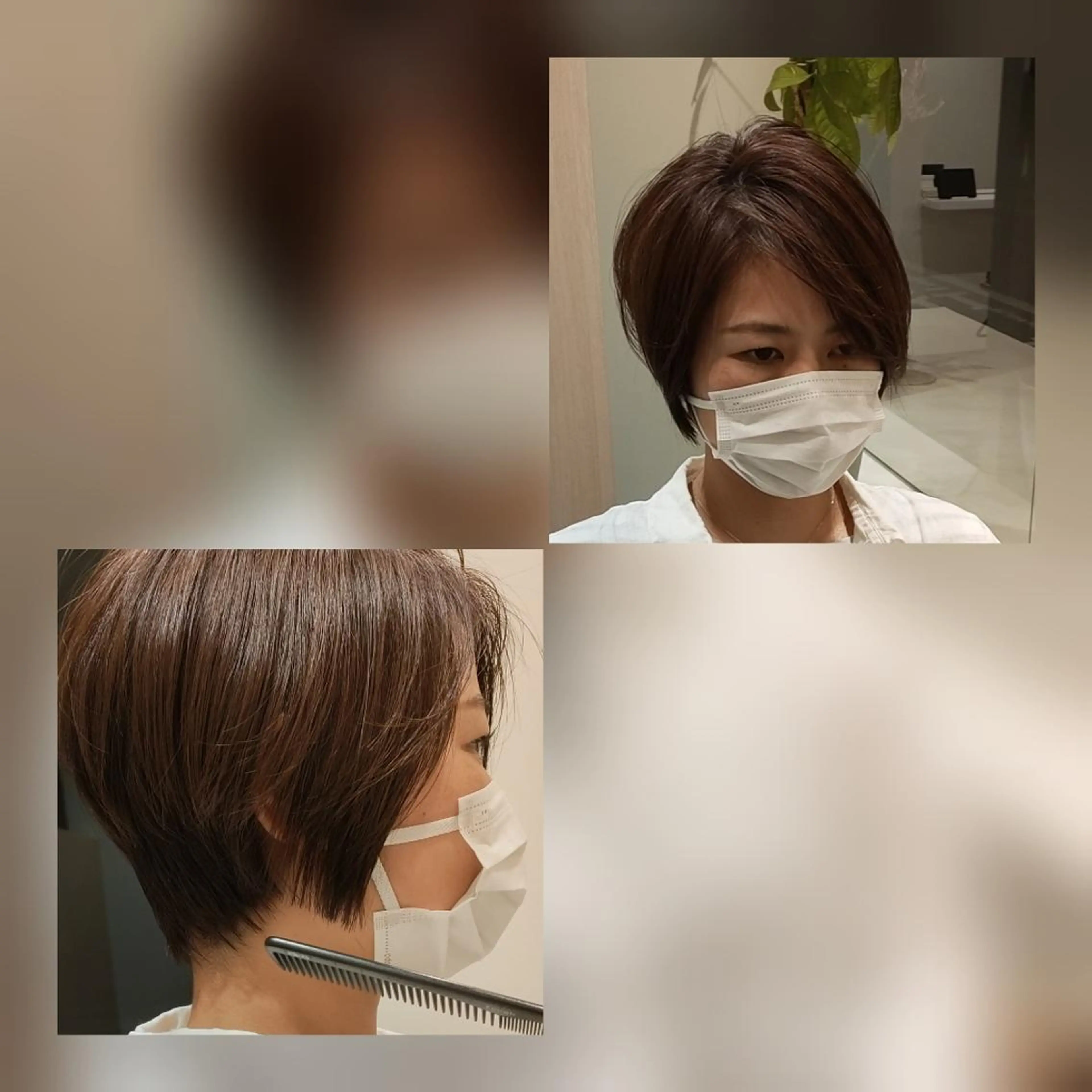 似合わせカットの写真