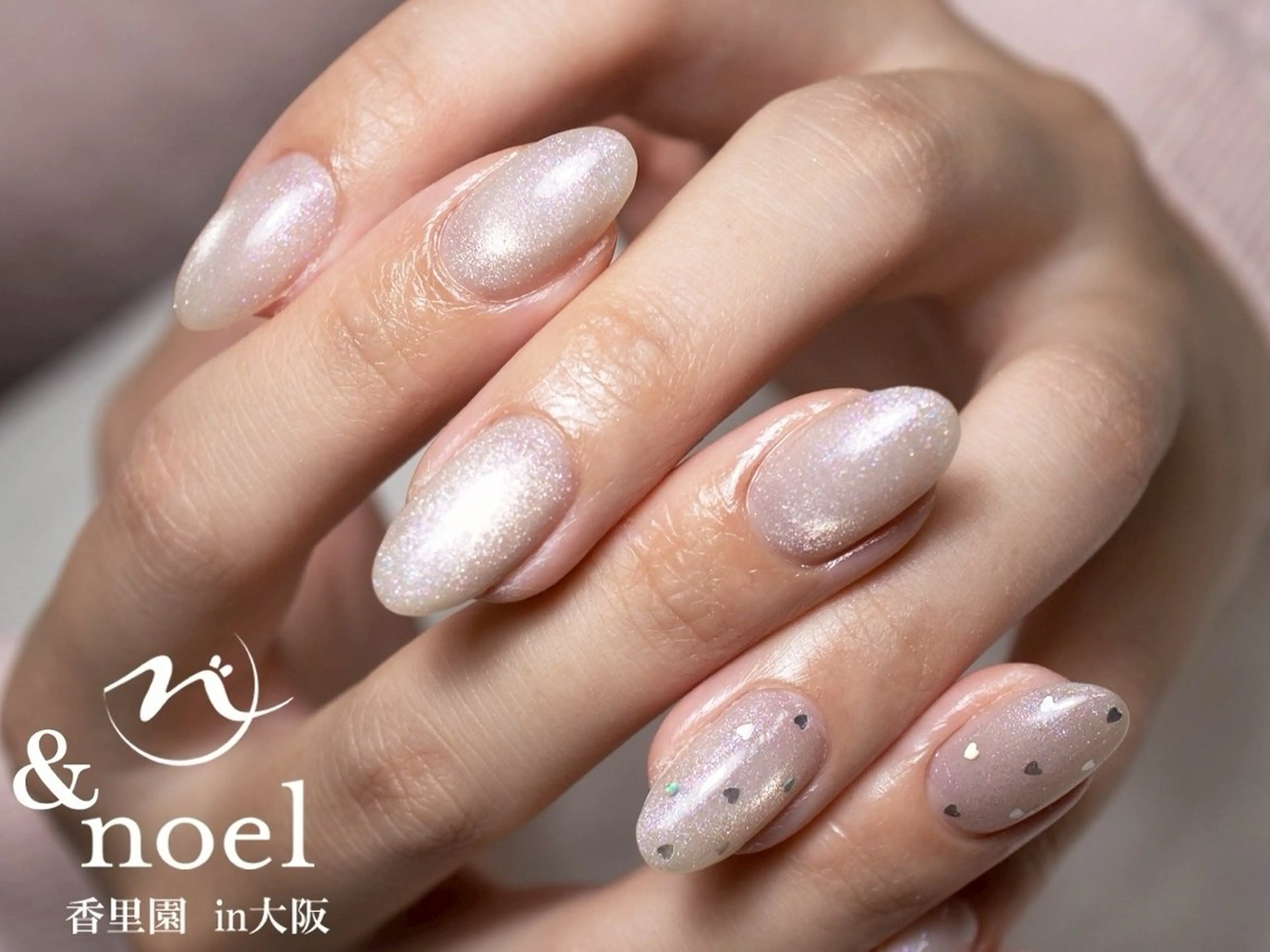 ネイル ハンドネイル Nailsalon  &Noel所属・もも 🍑のネイルデザイン