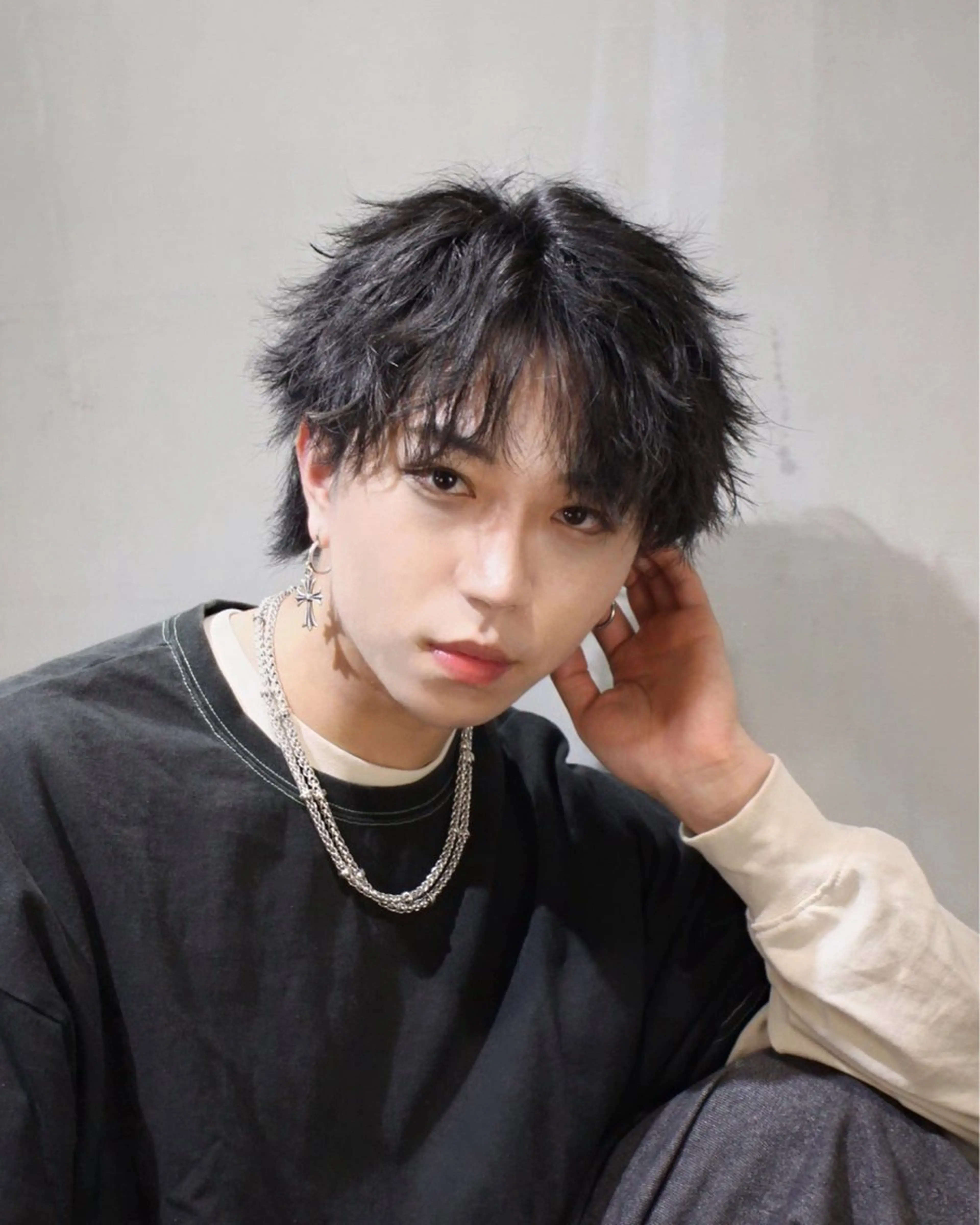 メンズヘアセット（アイロン有り）の写真