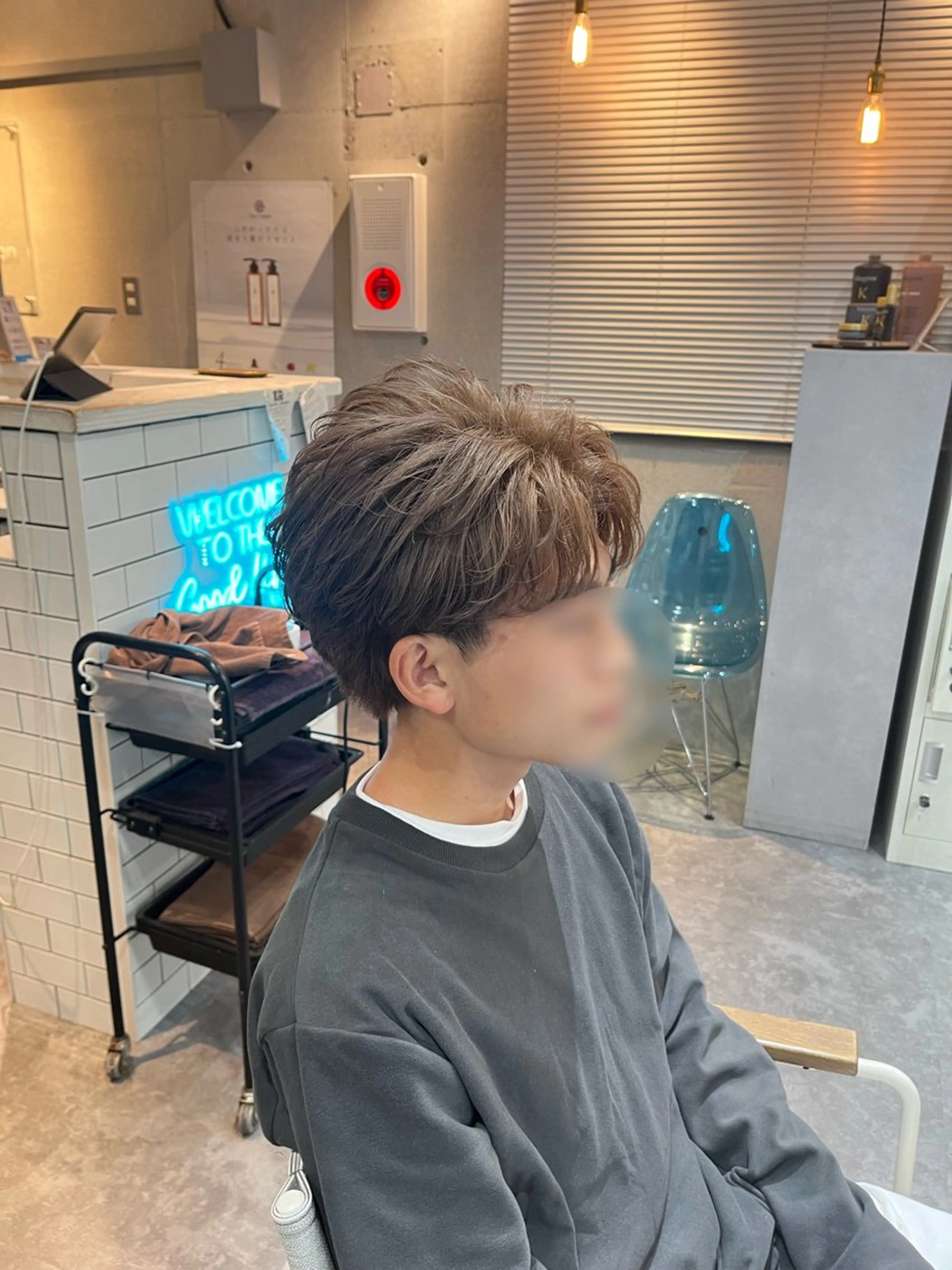 カラー メンズ メンズハイトーン ハイトーンカラー ヘアカラー メンズ特化美容師 /泉壱恵のヘアスタイル