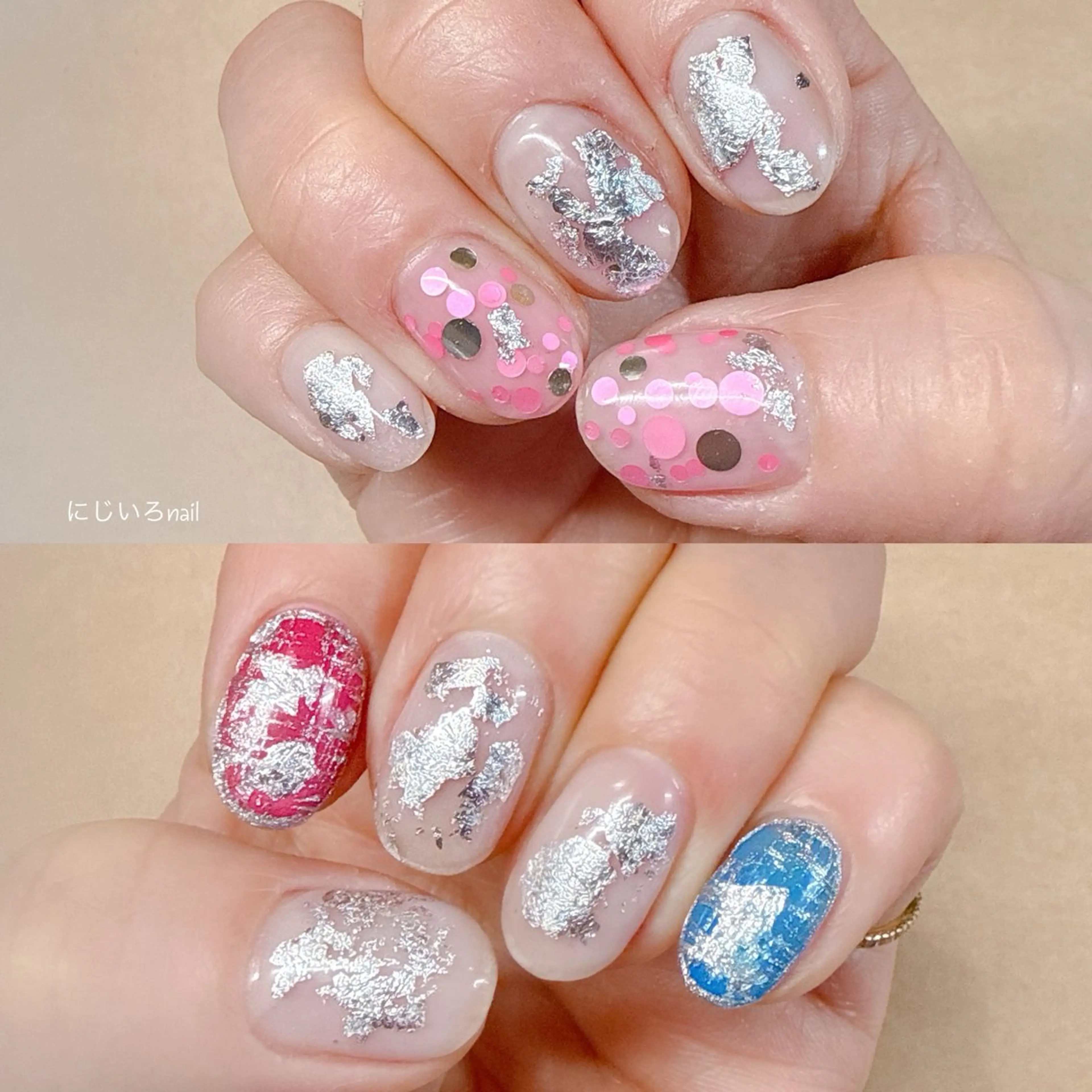 ネイル にじいろ nailのネイルデザイン