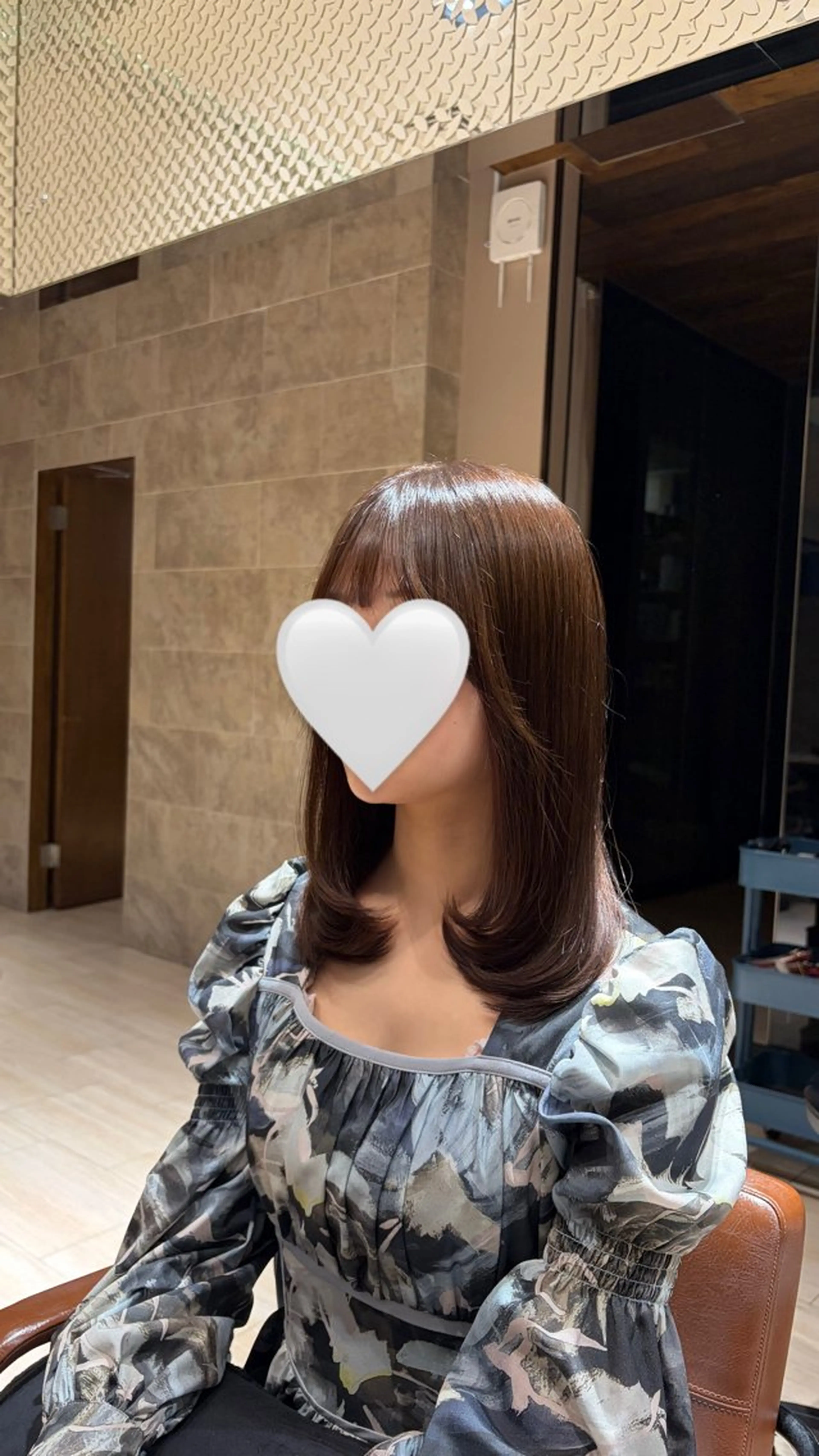 ロング レイヤーカット カット トリートメント ヘッドスパ AFLOAT GINZA所属・透明感カラー/レイヤ ー/ボブ/宮下知也のヘアスタイル