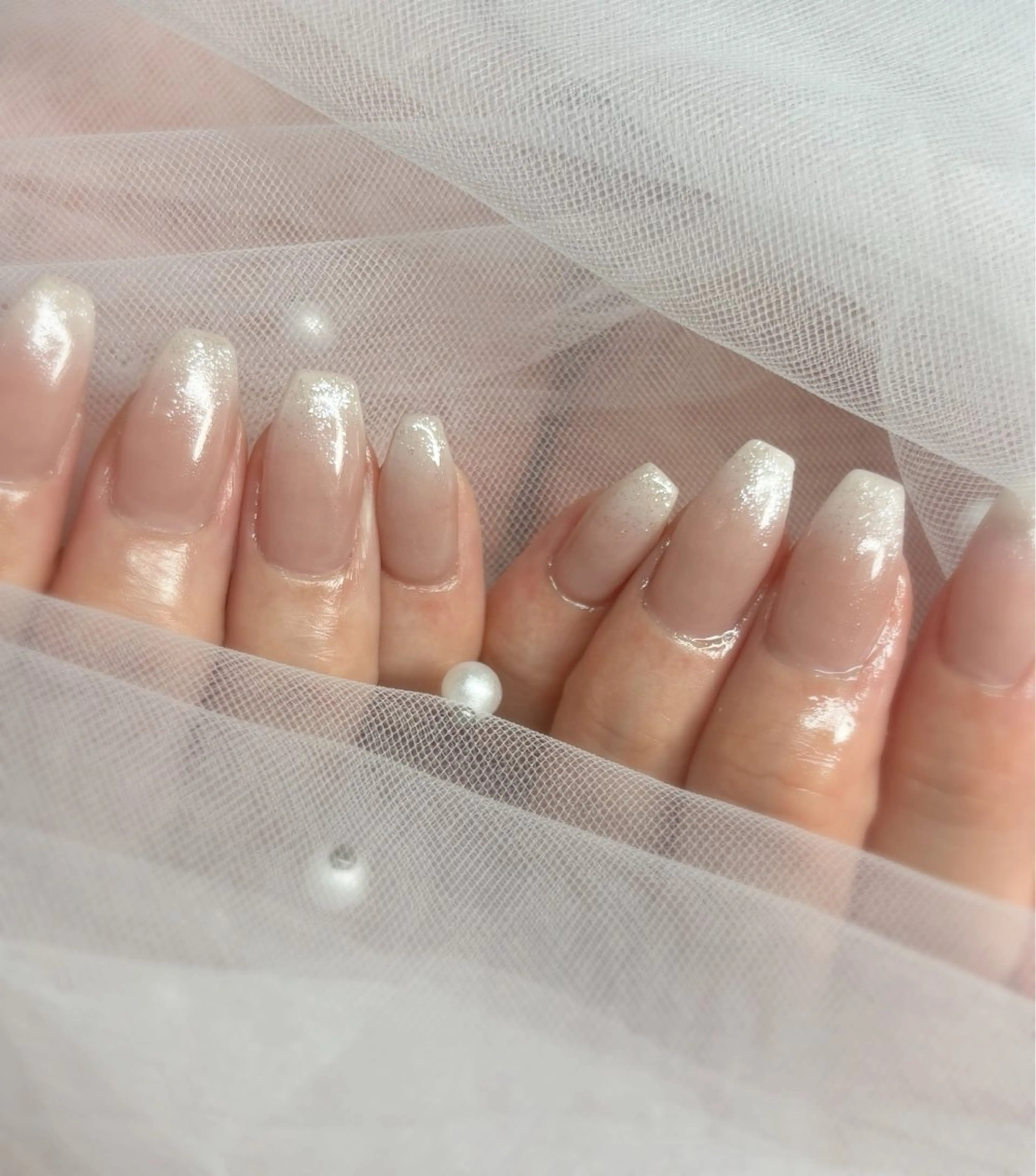 ネイル ピンク ピンクベージュ ハンドネイル Nail Salon RiLion所属・kaho  🧸🎀 RiLionのネイルデザイン