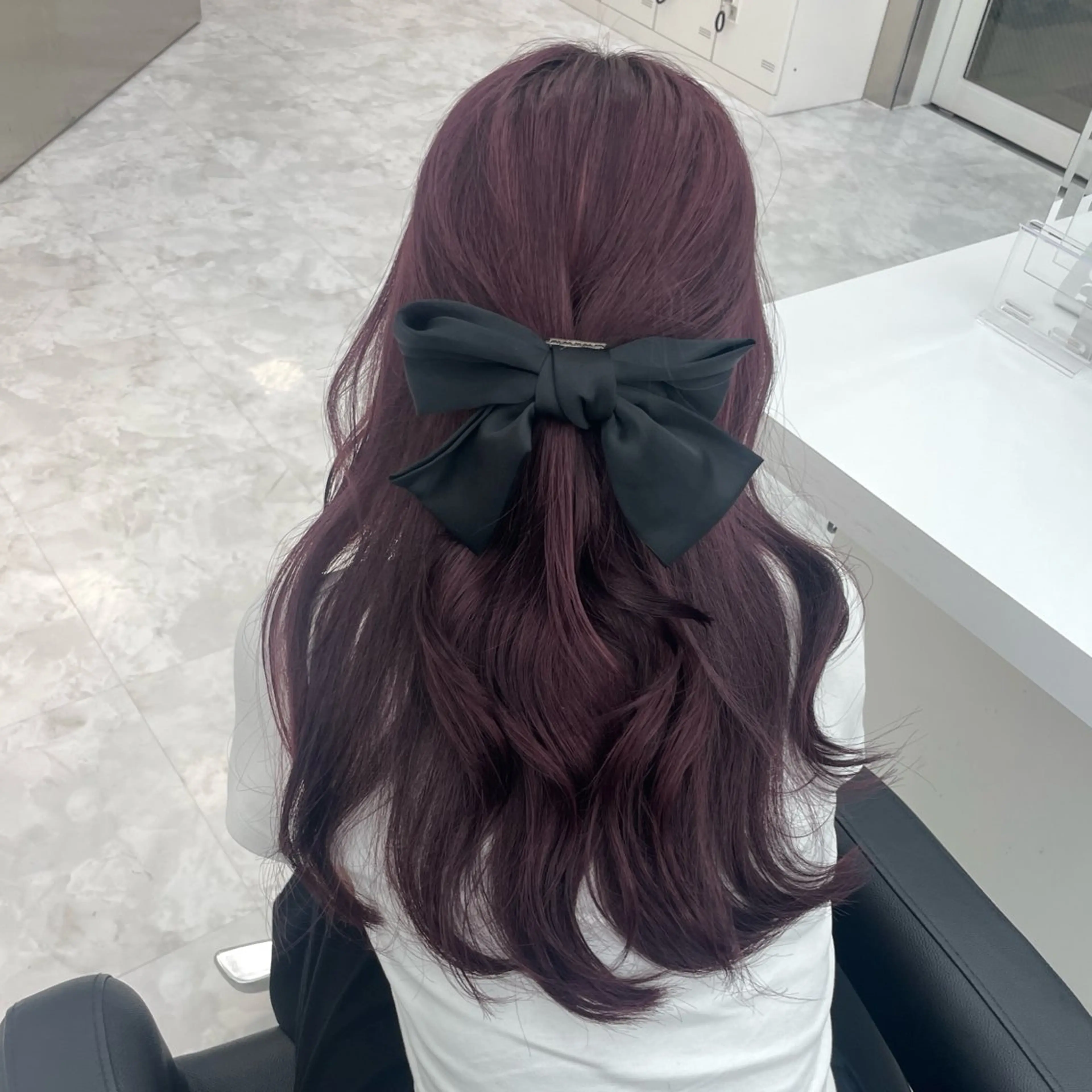 ロング カラー ヘアカラー ヘッドスパ ヘアセット ガーリーstyle ❤︎misaki🏹のヘアスタイル