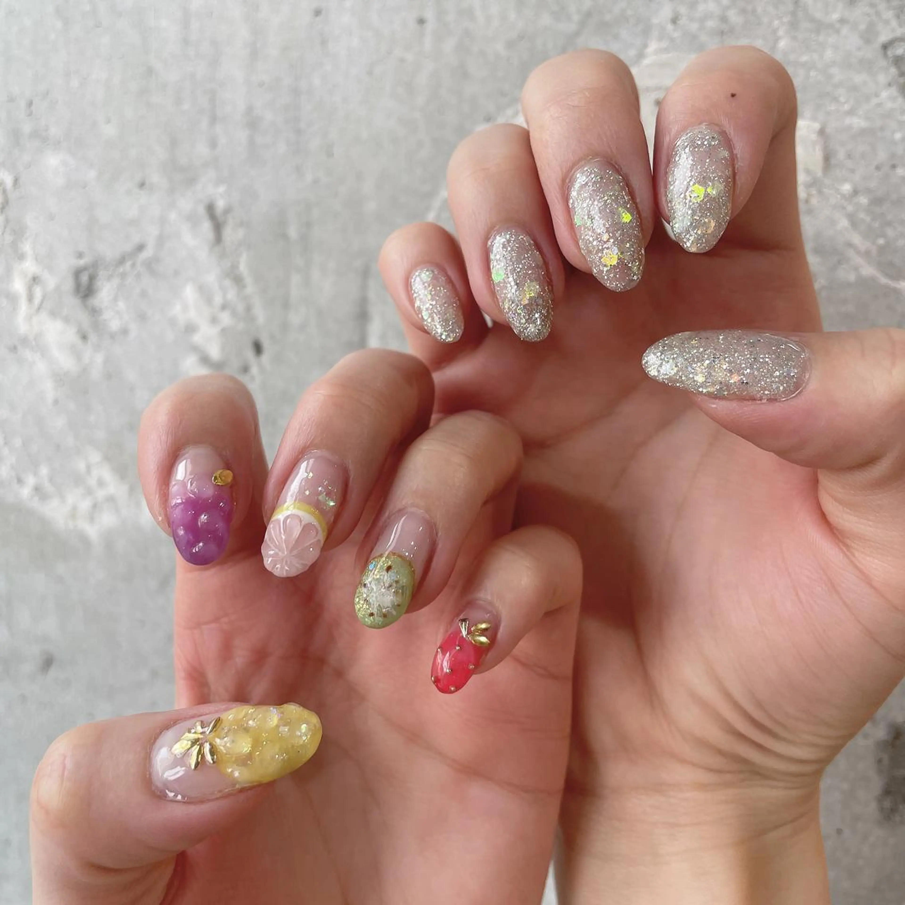 ネイル 夏ネイル private EMILIA/横浜のネイルデザイン