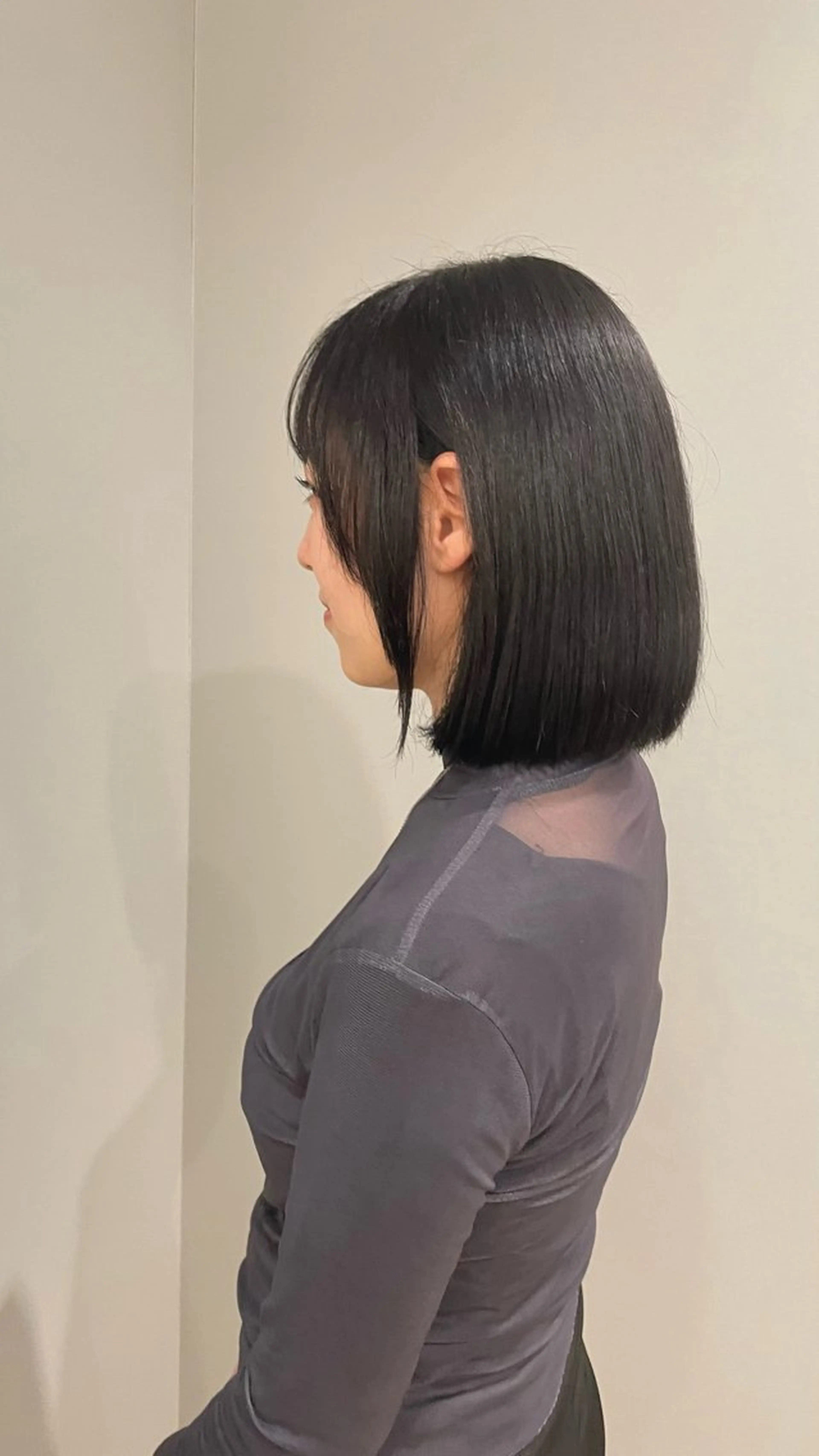 ショート ボブ タンバルモリ hair lanish 流山セントラルパーク店所属・渋谷 夏稀のヘアスタイル